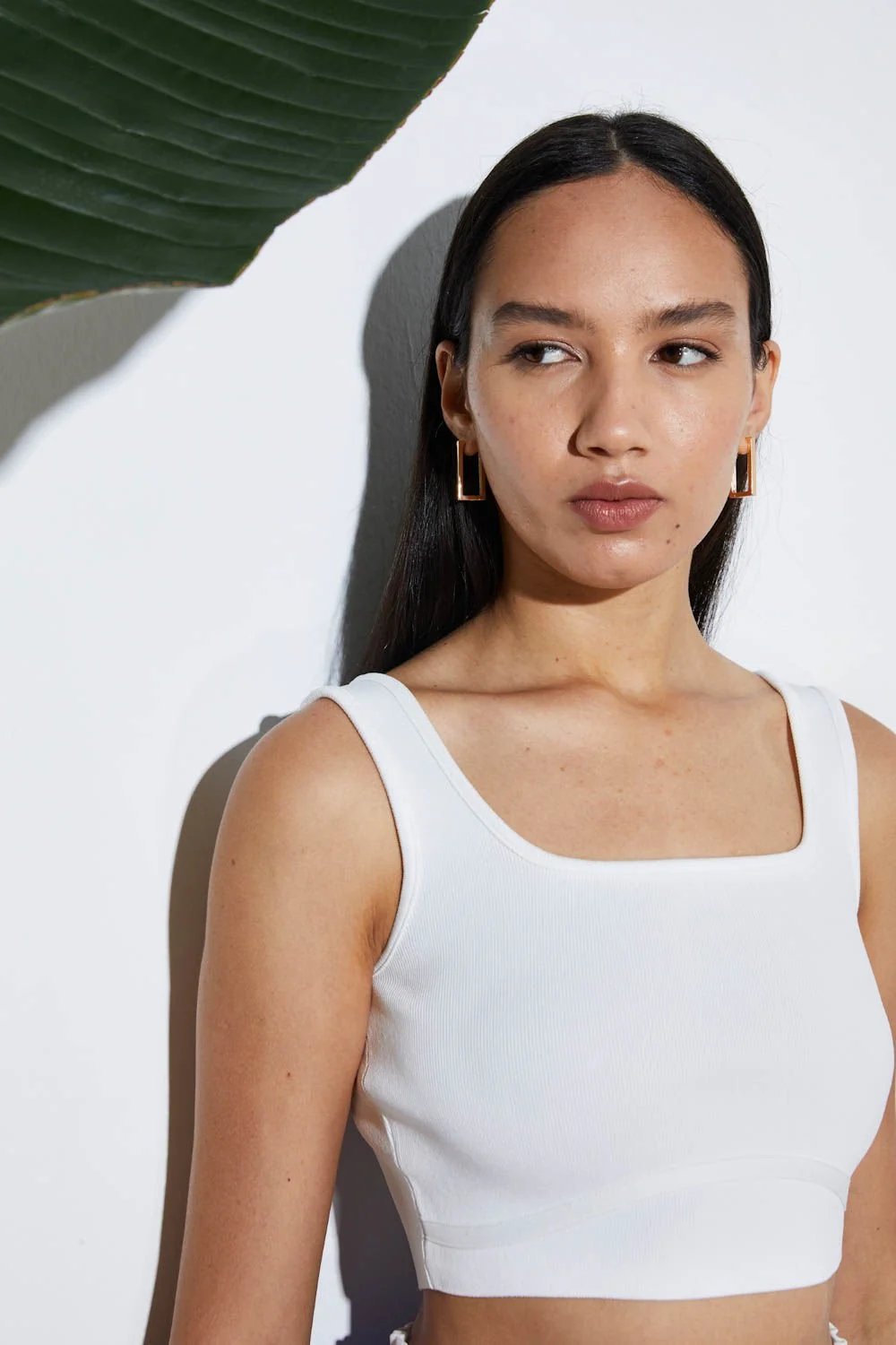 A Simple Way Co-Triko Crop Top Beyaz-Crop Top-1-Milagron.com