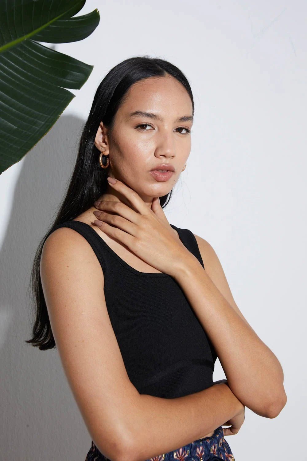 A Simple Way Co-Triko Crop Top Siyah-Crop Top-2-Milagron.com