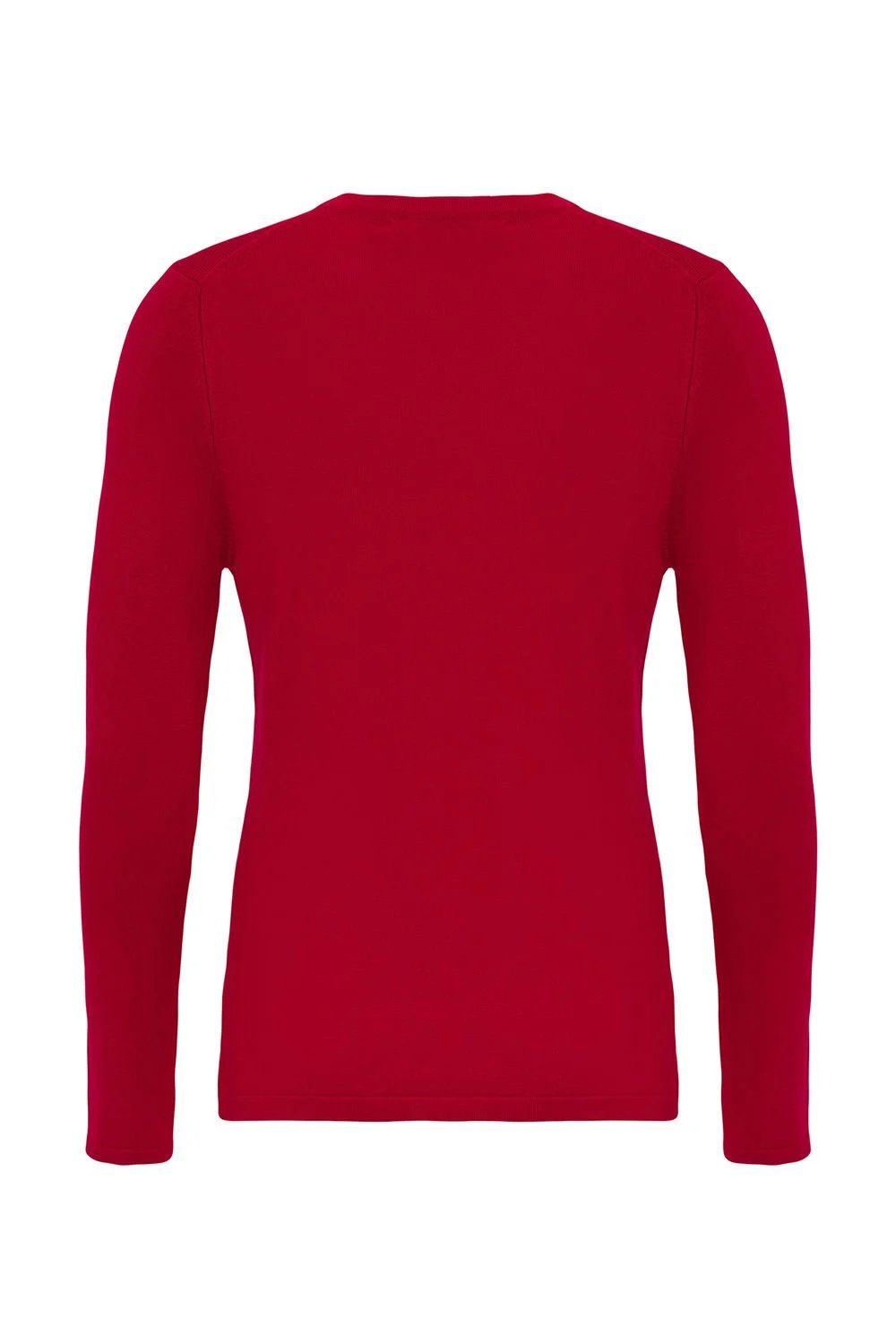 A Simple Way Co-Wear Out Triko Kazak Kırmızı-Body-2-Milagron.com