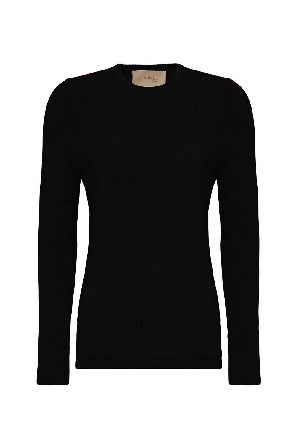 A Simple Way Co-Wear Out Triko Kazak Siyah-Body-3-Milagron.com
