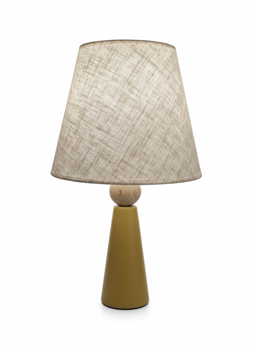 Lumiana-Minoa Masa Lambası-Hardal-Masa Lambası-3-Milagron.com