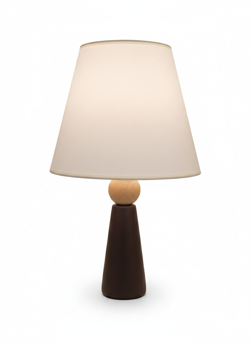 Lumiana-Minoa Masa Lambası-Kahverengi-Masa Lambası-3-Milagron.com