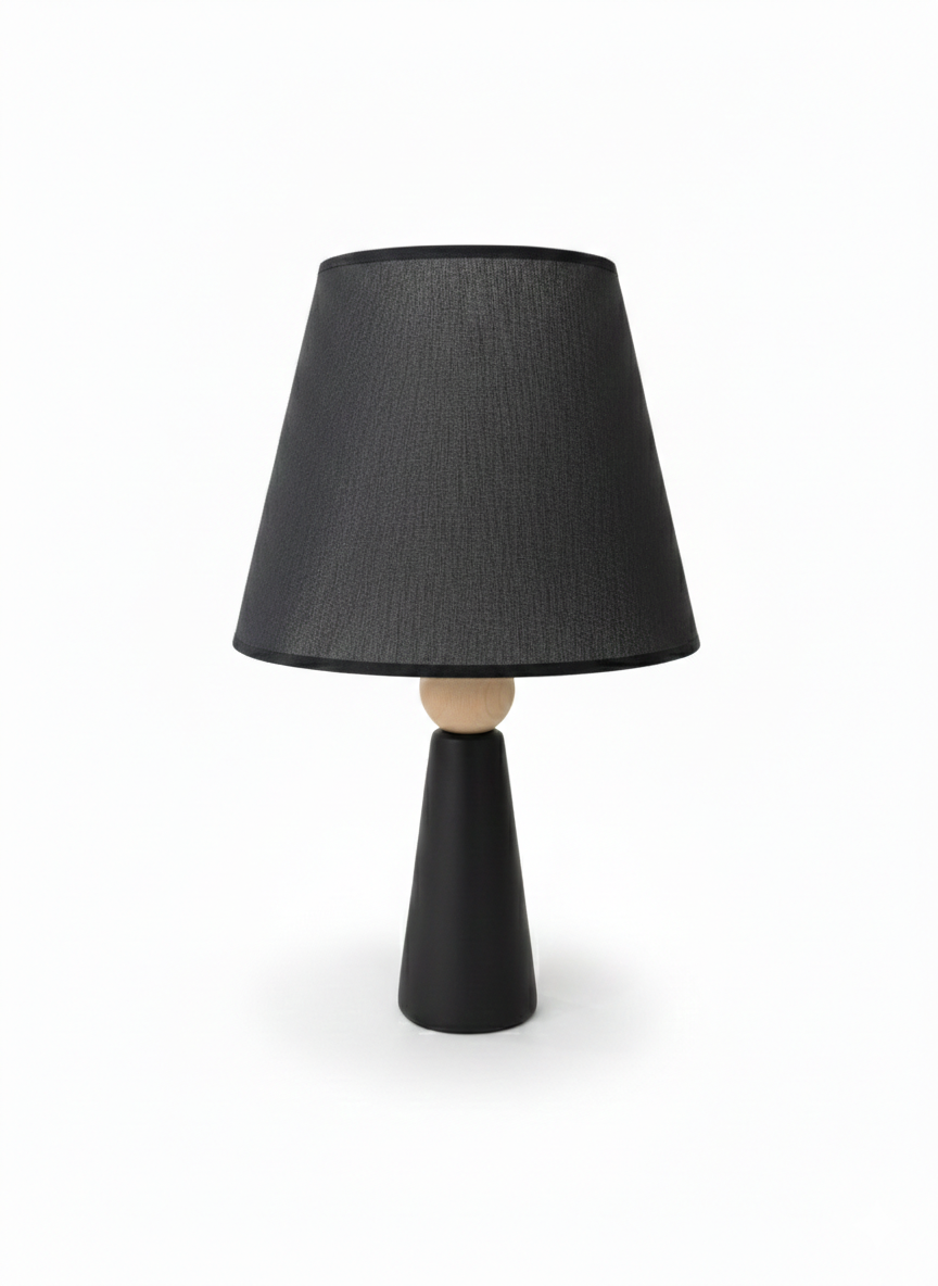 Lumiana-Minoa Masa Lambası-Siyah-Masa Lambası-3-Milagron.com