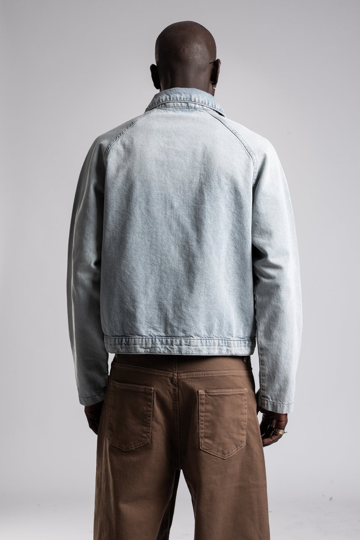 Catch-Büyük Ön Cepli Nakışlı Denim Ceket-Ceket-7-Milagron.com