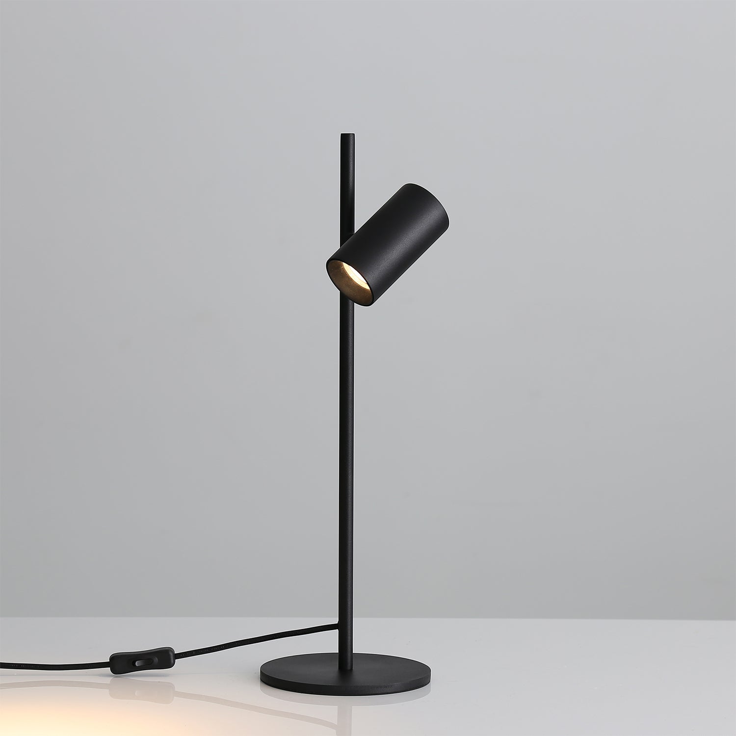 GINA MASA LAMBASI 1L SİYAH Ø16X50,9 CM 1XGU10 LED