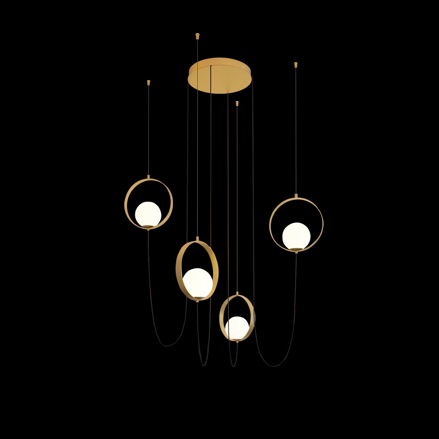 HALO SARKIT 4L GOLD-OPAL Ø30X150 CM LED 20W 3000K