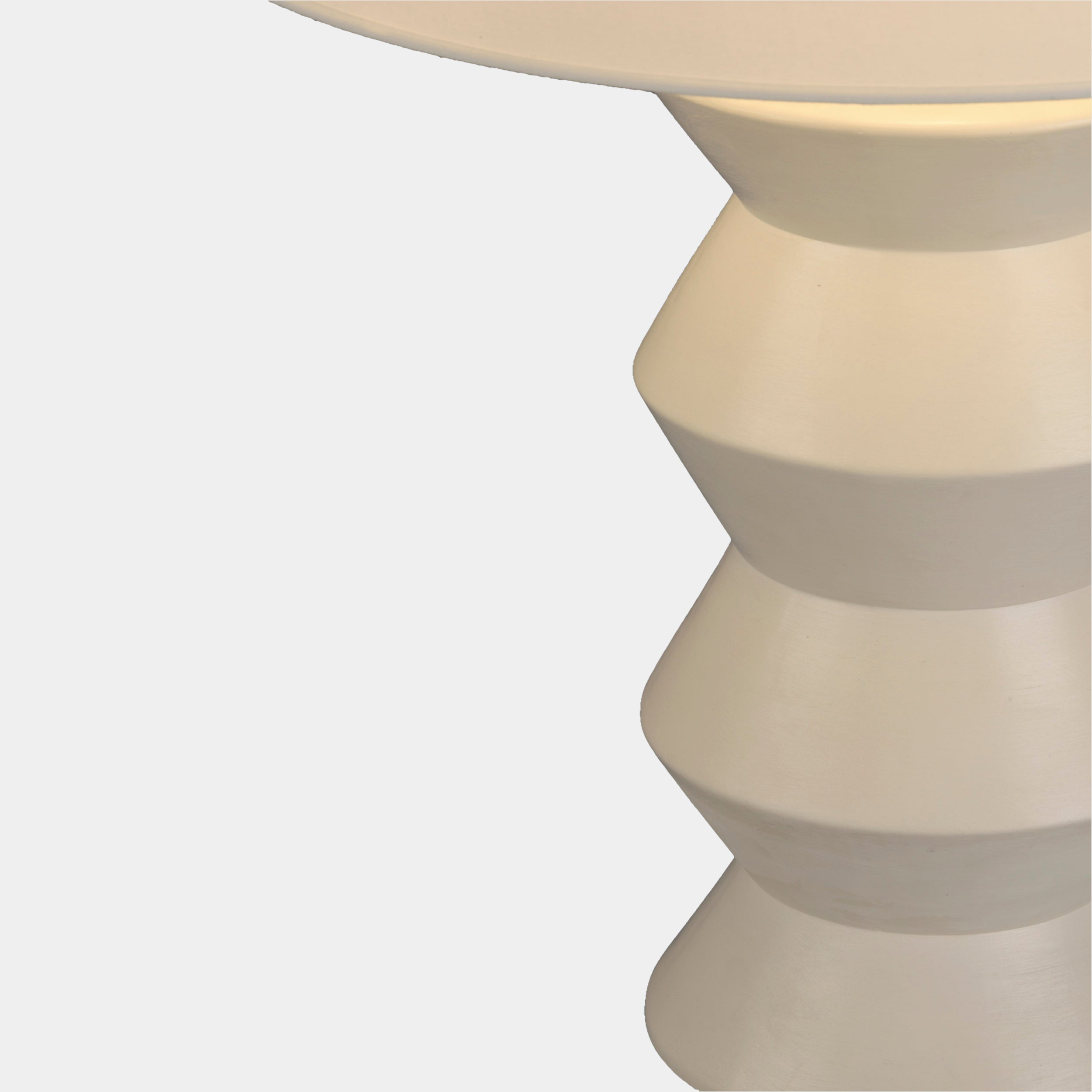 Ibiza Masa Lambasi 1L Mat Beyaz Ø20X57,5 Cm E27 Led 1X15W