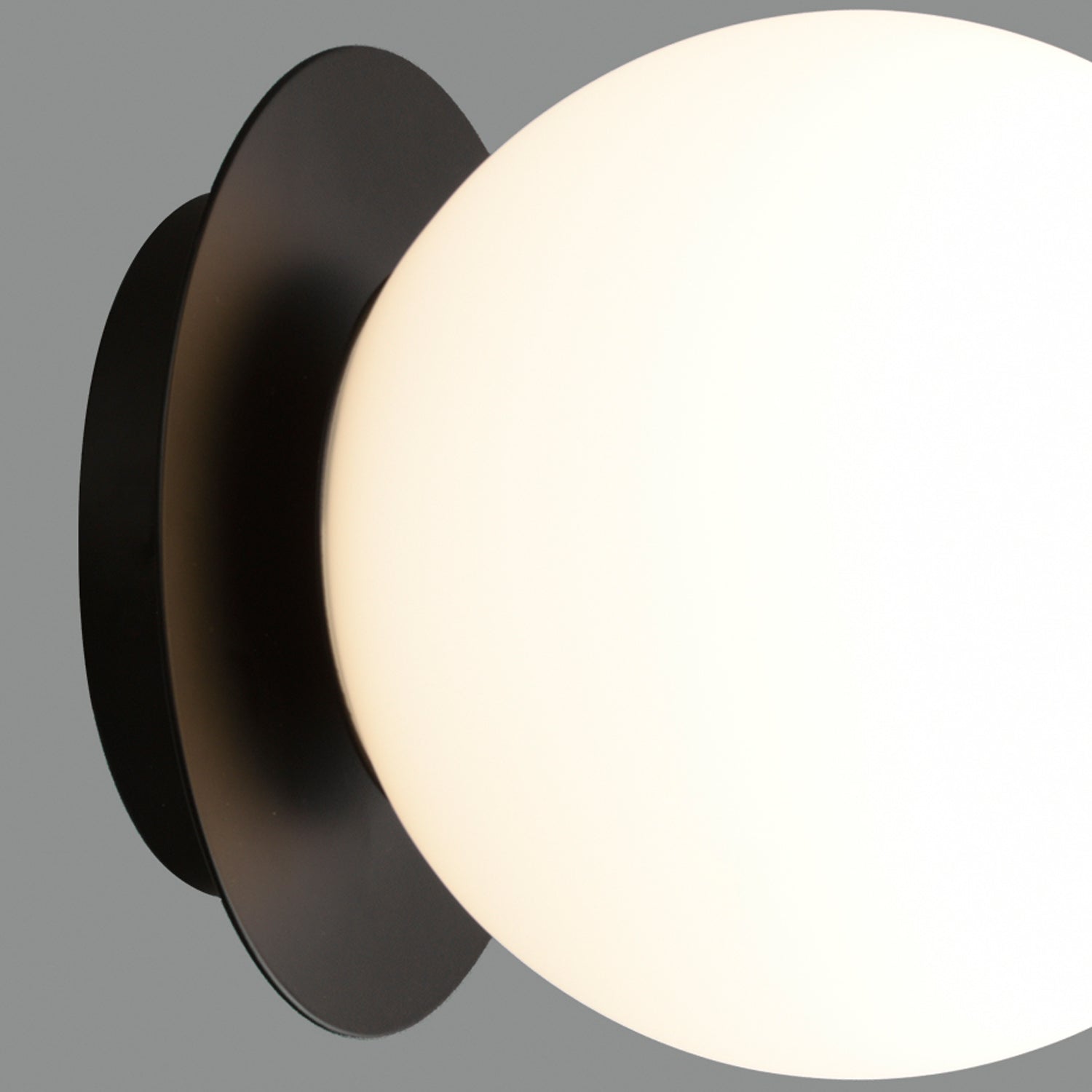 Parma Apli̇k Mat Si̇yah Ø15X14 Cm Led E27 1X15W Dali Ip44