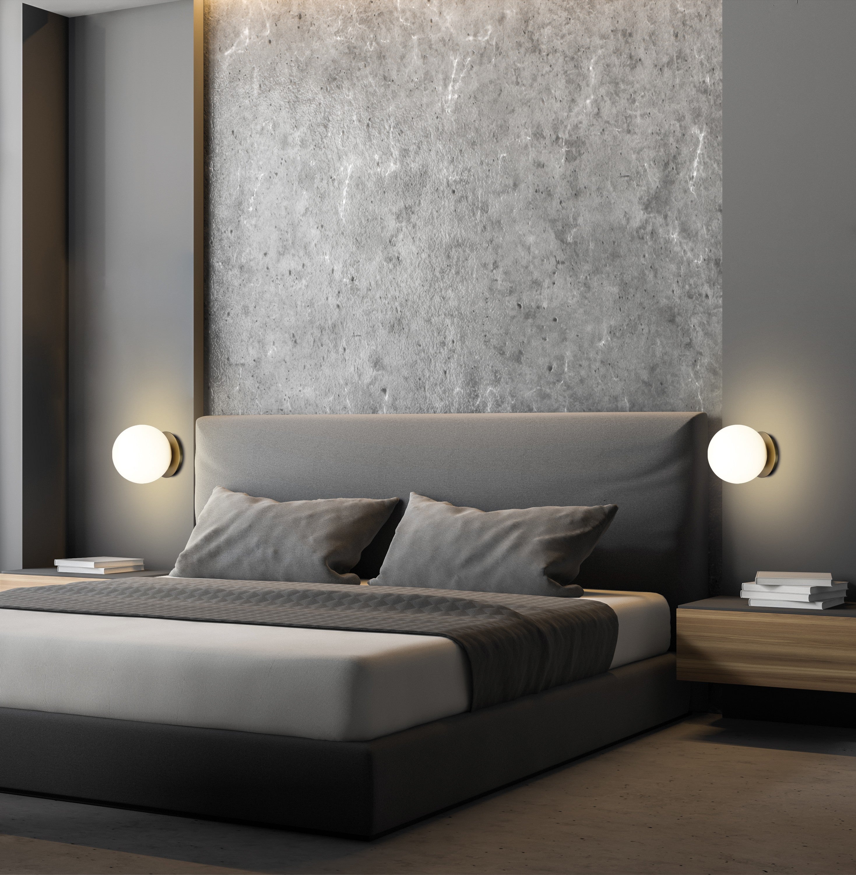 Parma Apli̇k Mat Si̇yah Ø15X14 Cm Led E27 1X15W Dali Ip44