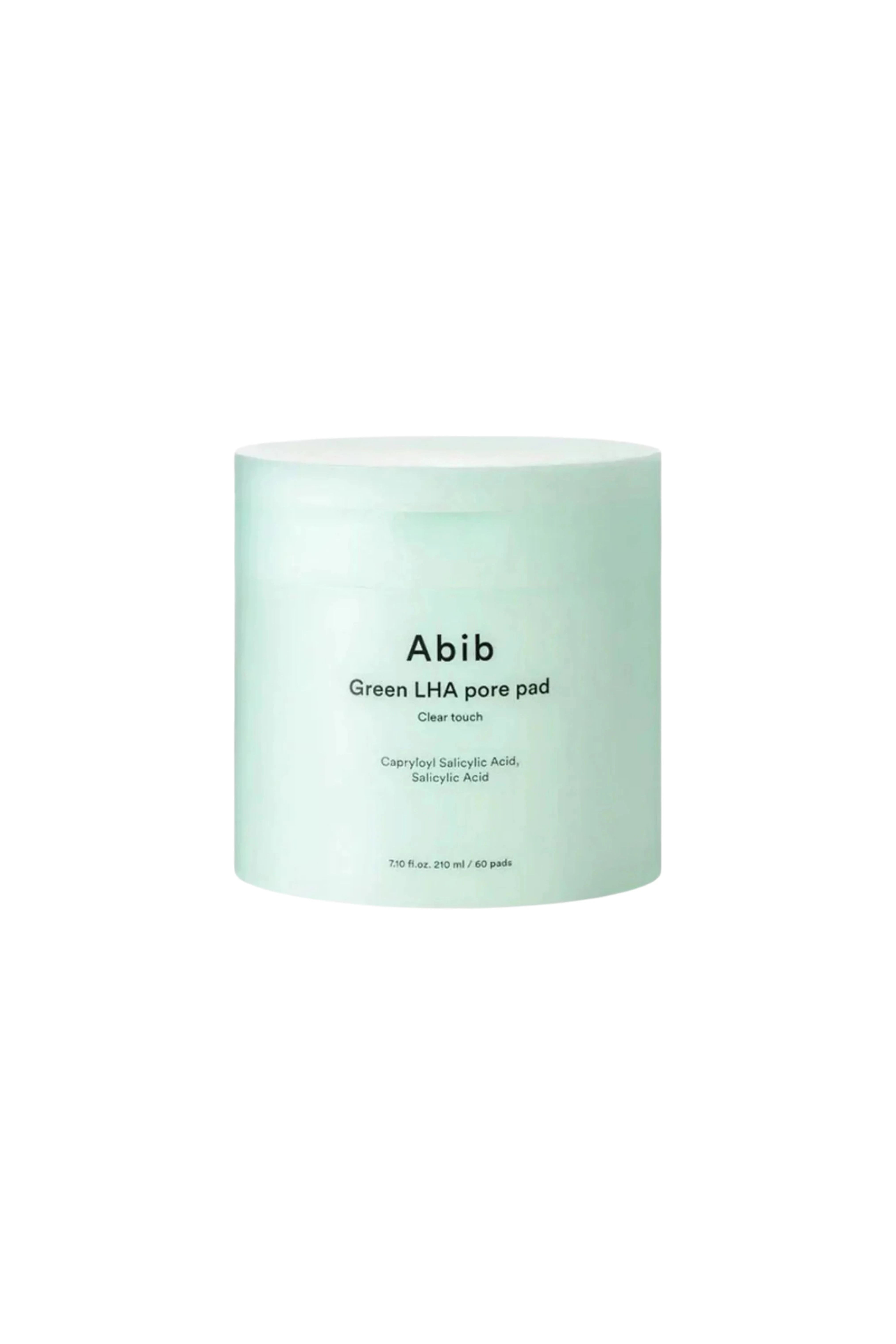 Abib-Green Lha Pore Pad Clear Touch 210ml / 60pads Gözenek Arındırıcı Cilt Pedleri-Cilt Pedi-1-Milagron.com