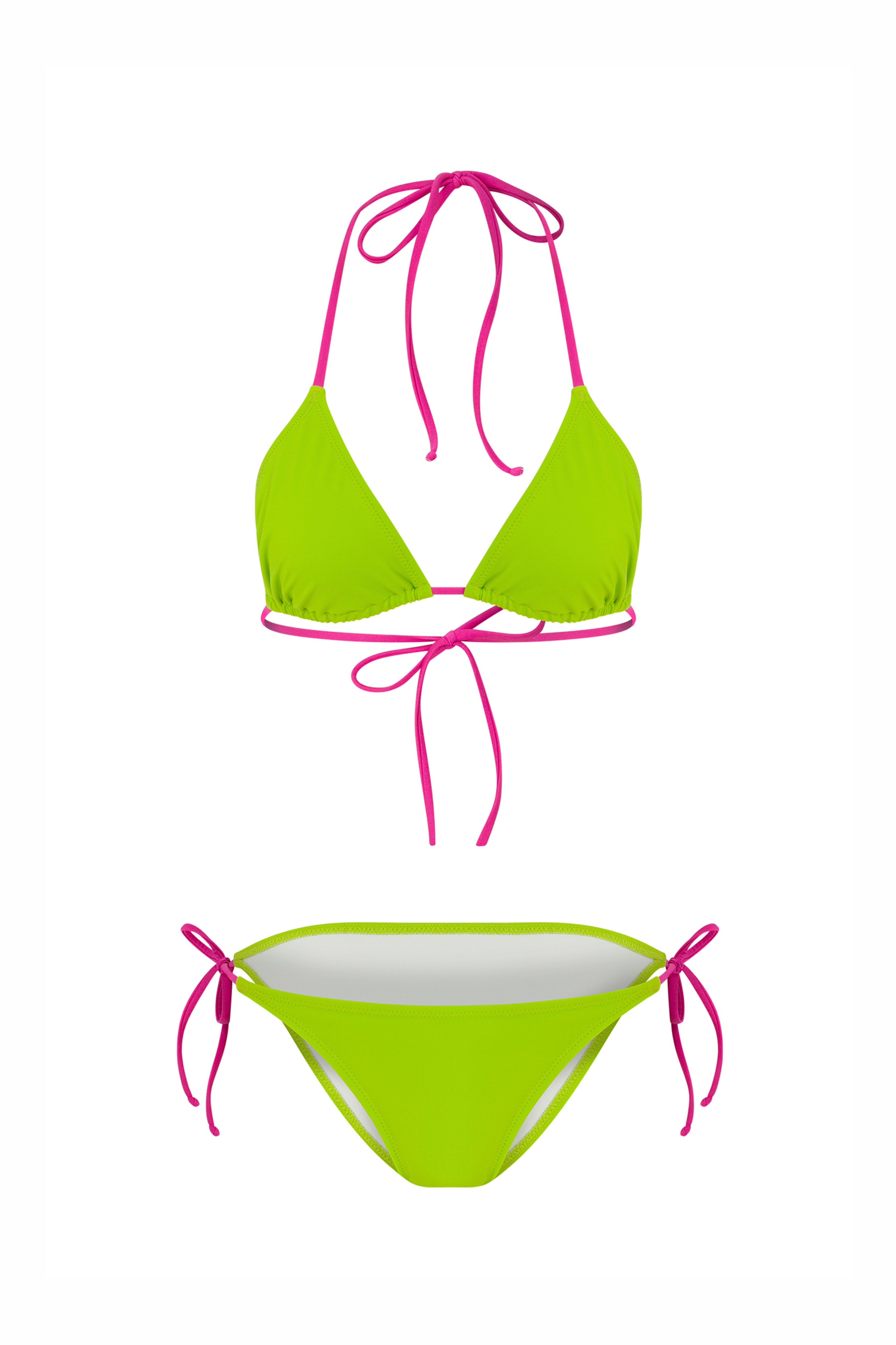 Ally Lime Bikini Set
