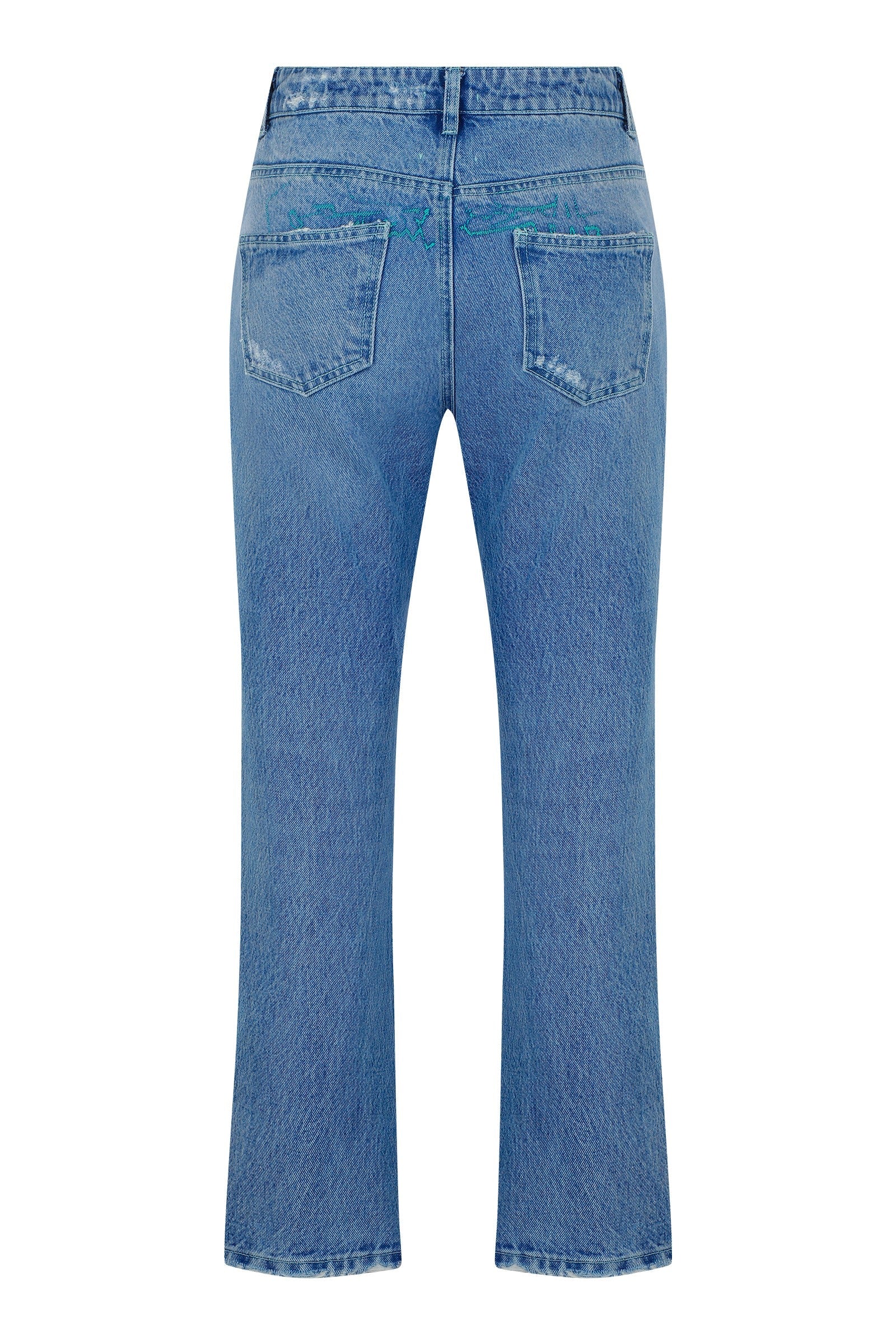 Ace Nayman-Anna Denim Pants-Kot Pantolon-3-Milagron.com