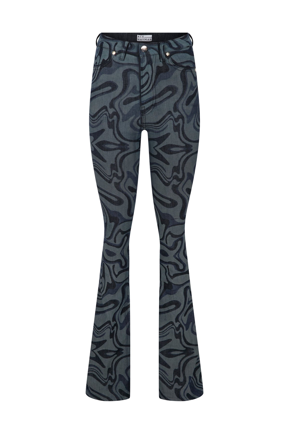 Basil Fitted Denim Pants