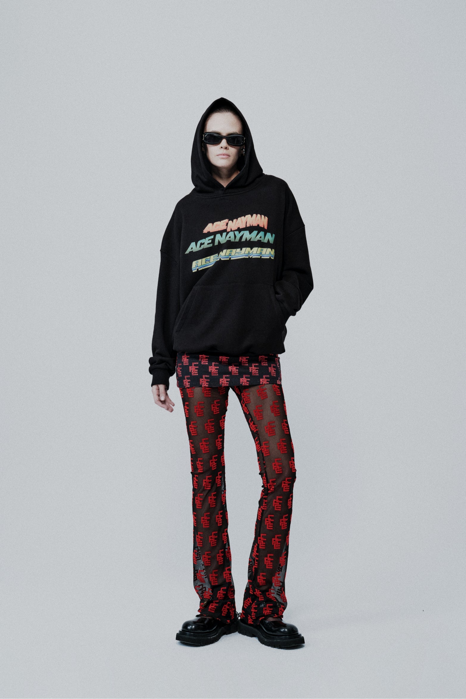 Ace Nayman-Biana Monogram Skirt-3-Milagron.com