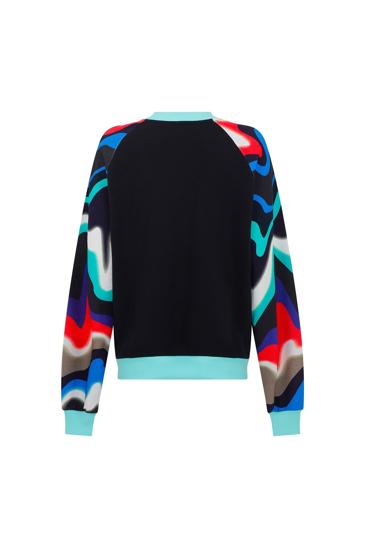 Ace Nayman-Chaya Multicolor Sweatshirt-Sweatshirts & Hoodies-3-Milagron.com