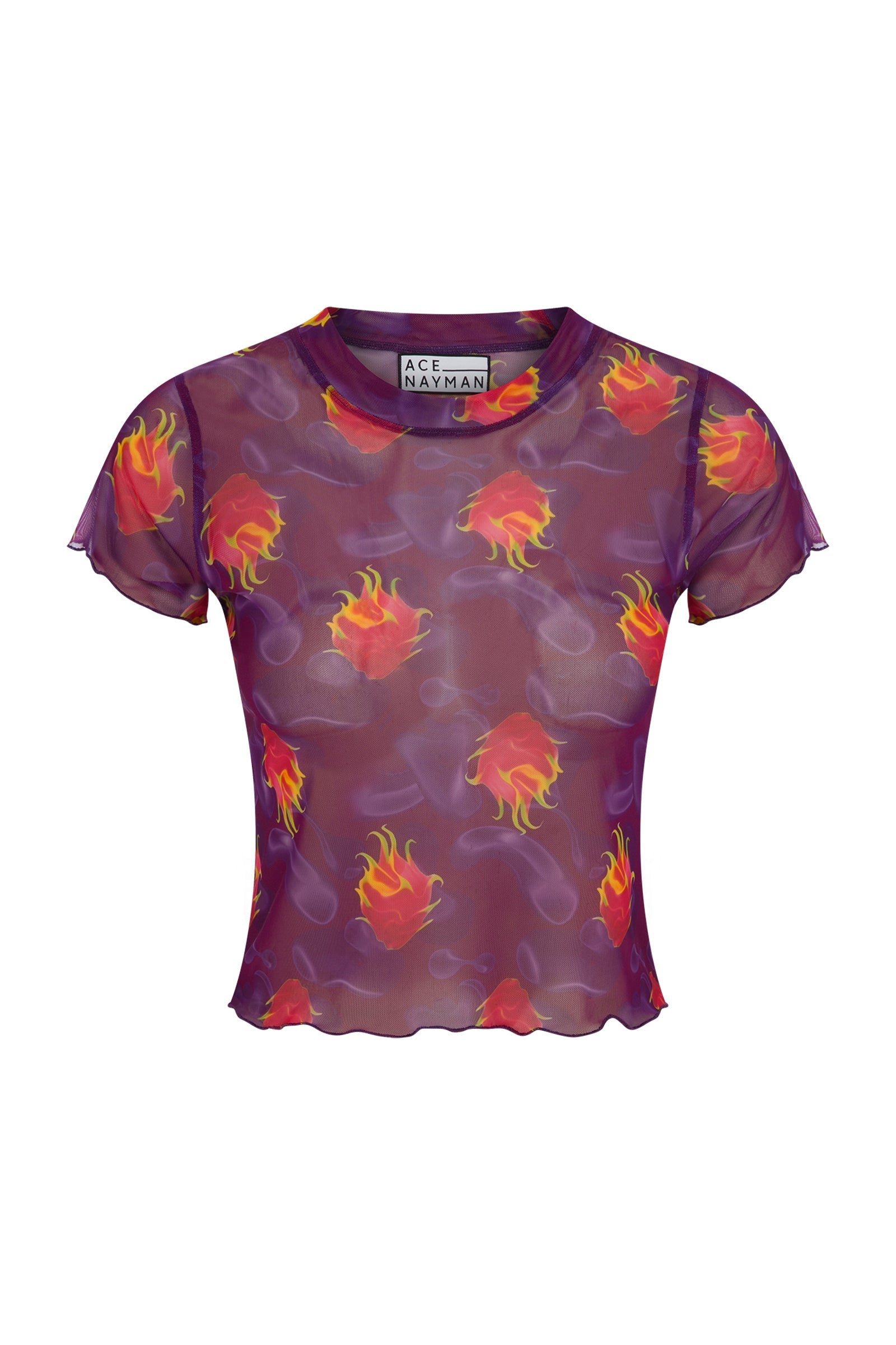 Delmar Mesh Baby Tee - 1