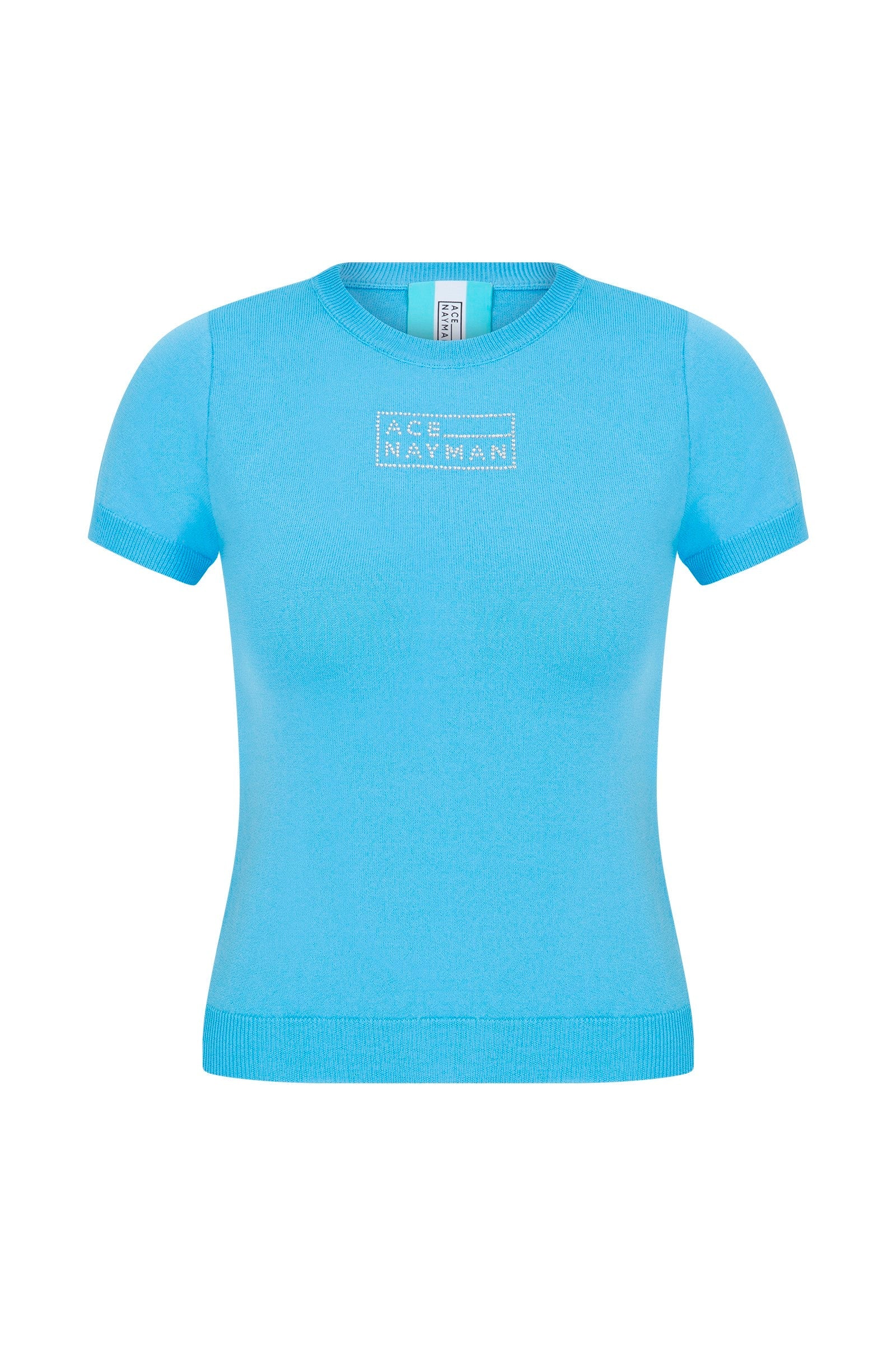 Ace Nayman-Ember Knitted T Shirt-T-Shirts-2-Milagron.com