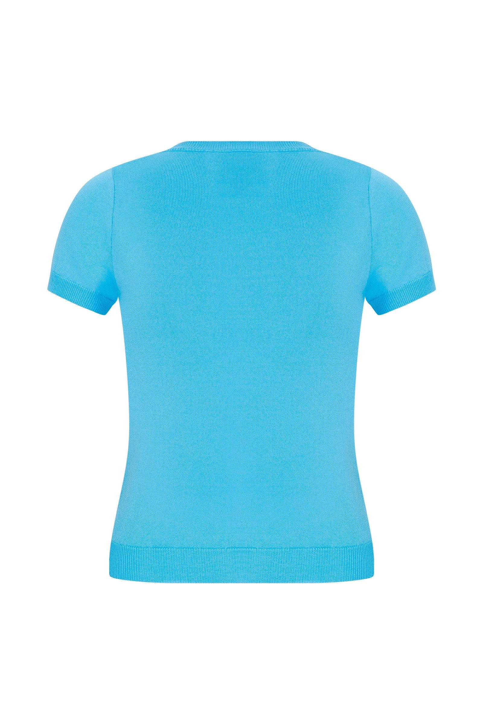 Ace Nayman-Ember Knitted T Shirt-T-Shirts-3-Milagron.com