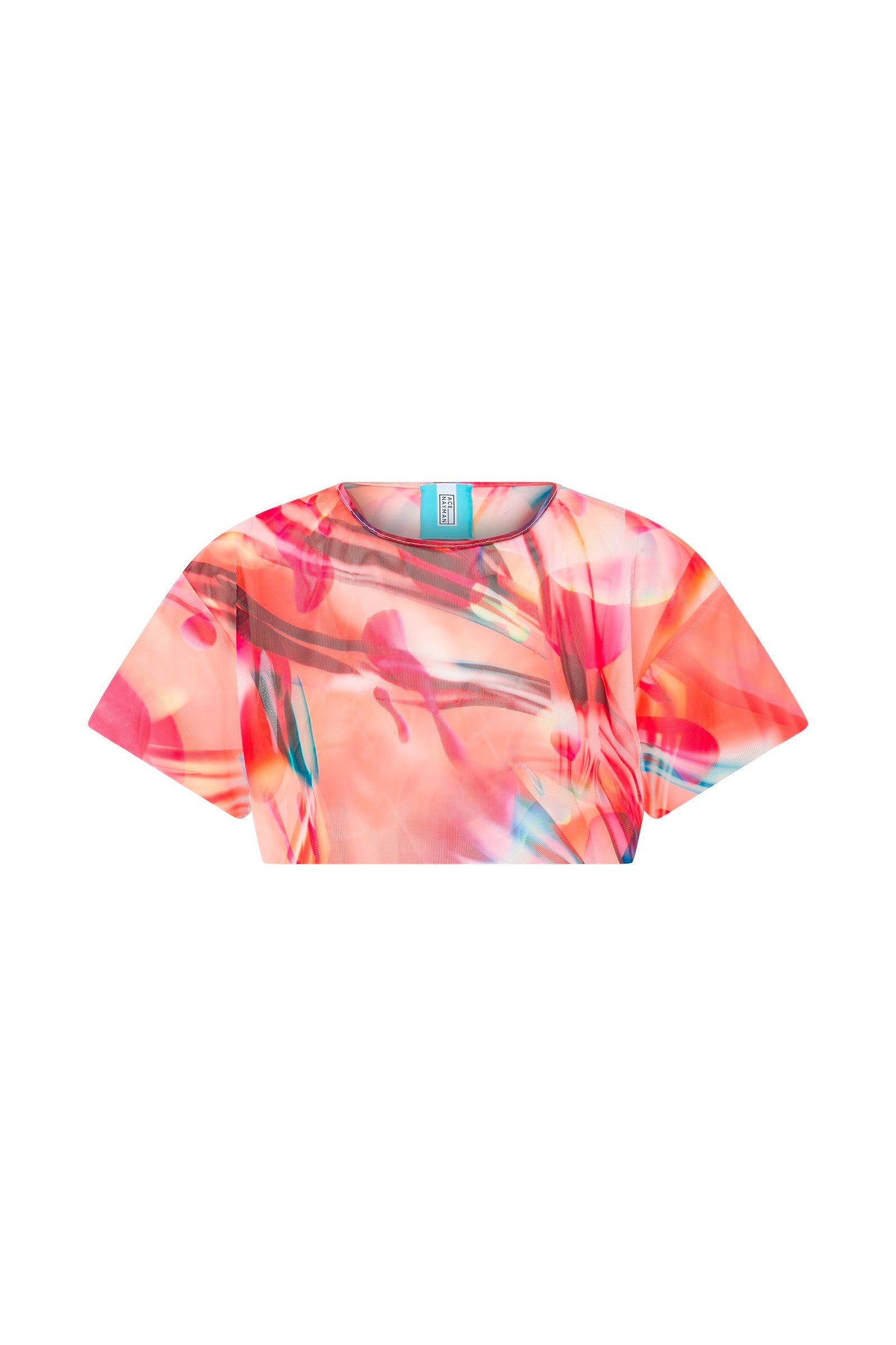 Ace Nayman-Frida Mesh Crop Top-Crop Top-3-Milagron.com