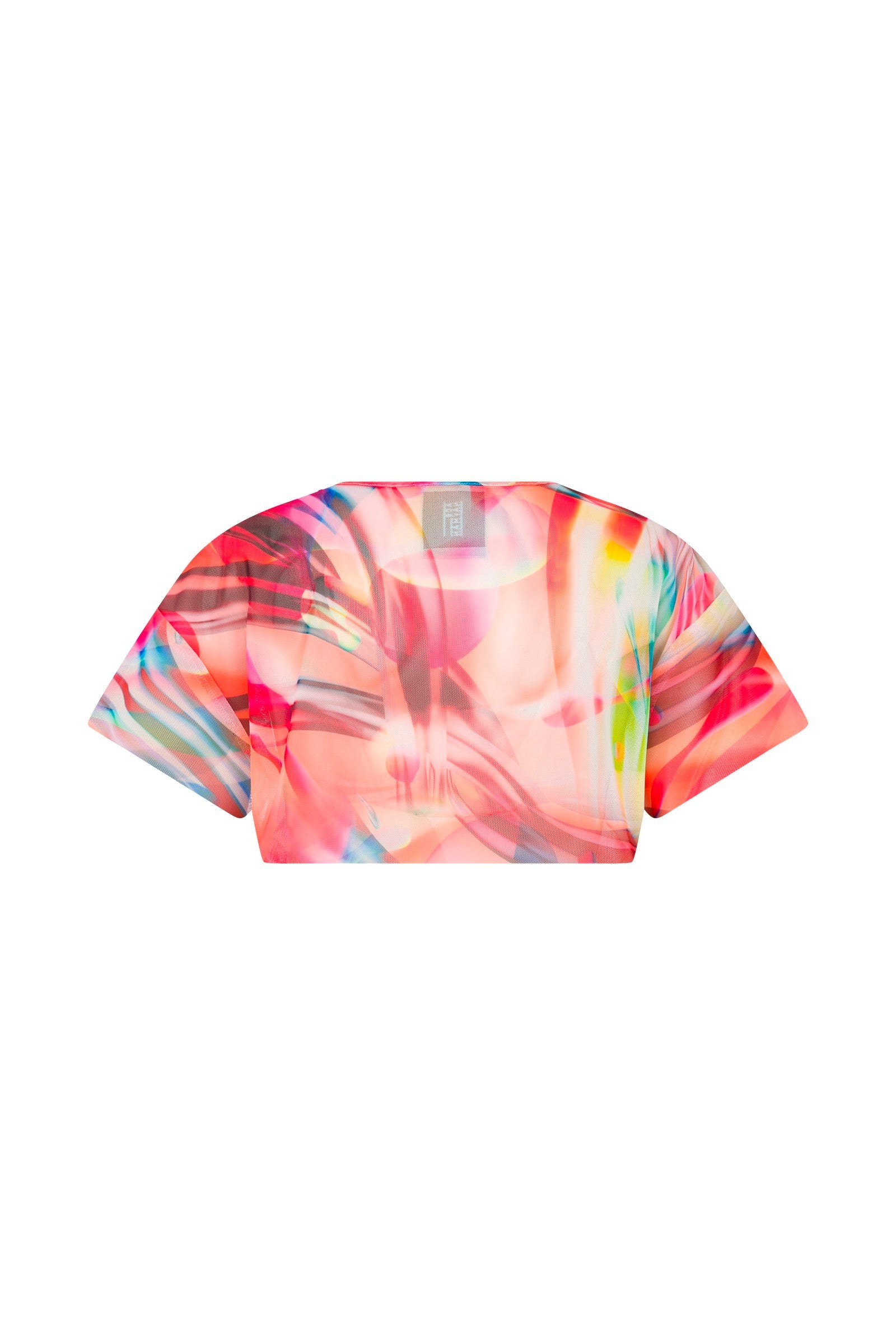 Ace Nayman-Frida Mesh Crop Top-Crop Top-4-Milagron.com