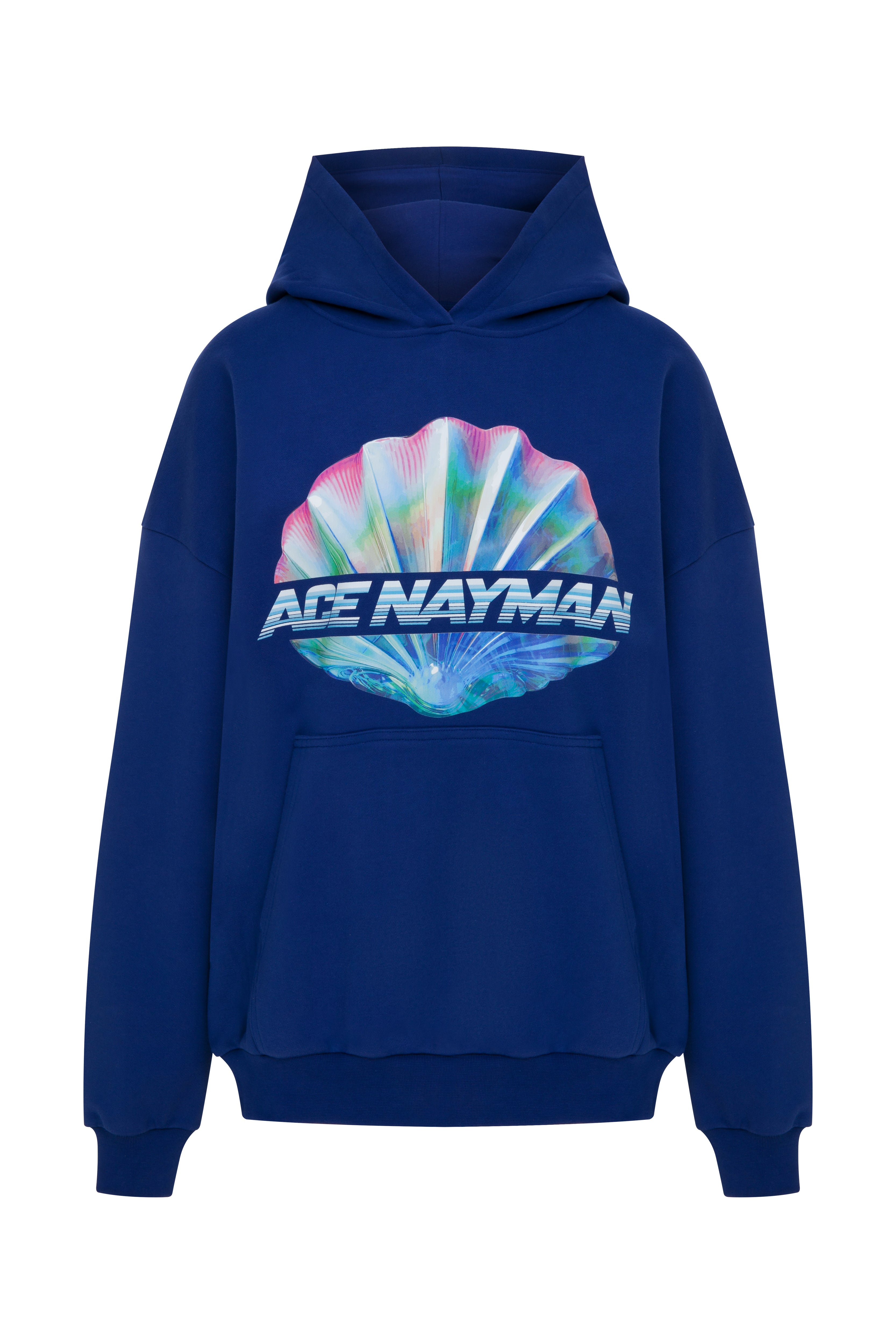 Ace Nayman-Gale Unisex Seashell Hoodie-Sweatshirts & Hoodies-1-Milagron.com