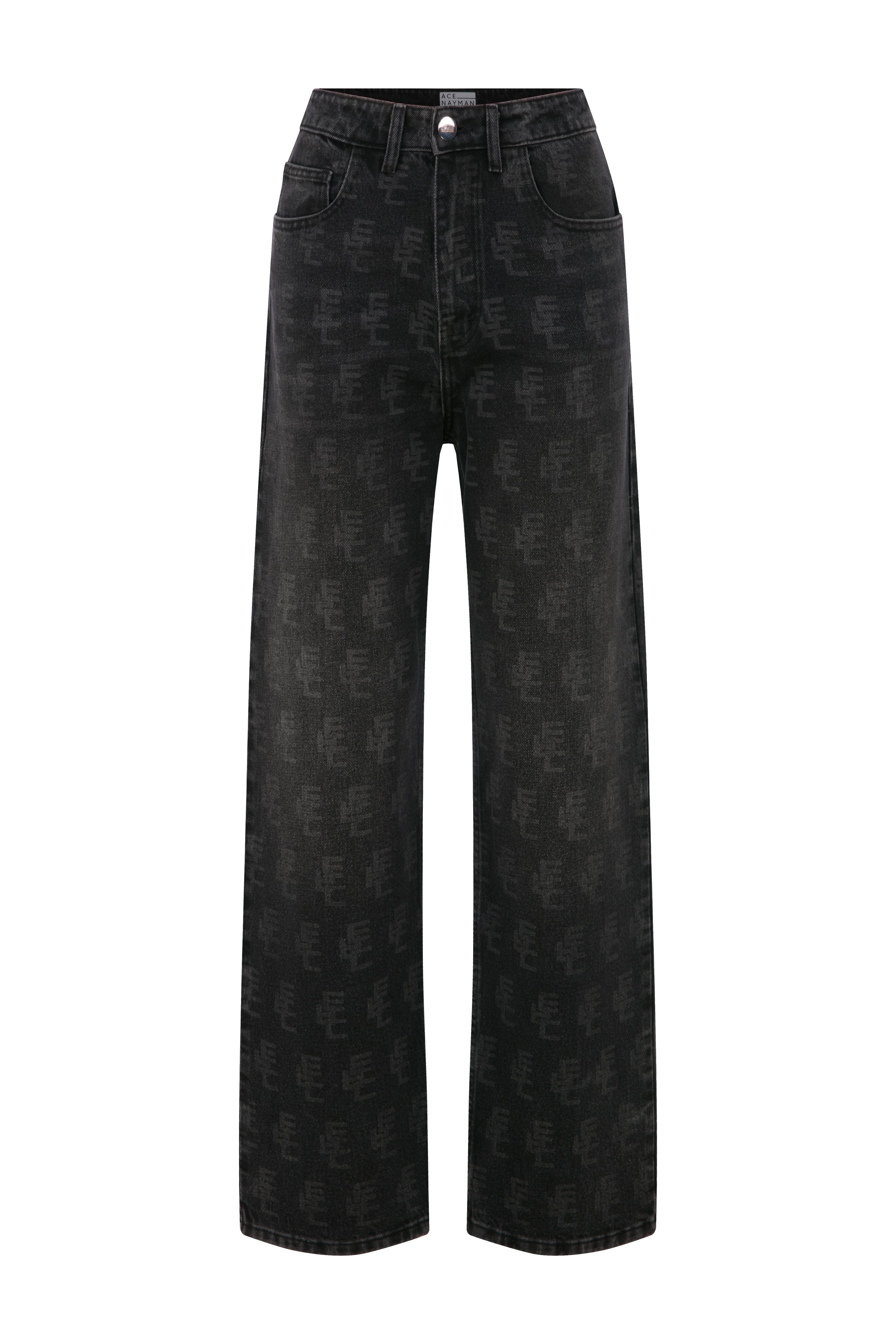 Ace Nayman-Herbert Monogram Jeans-1-Milagron.com