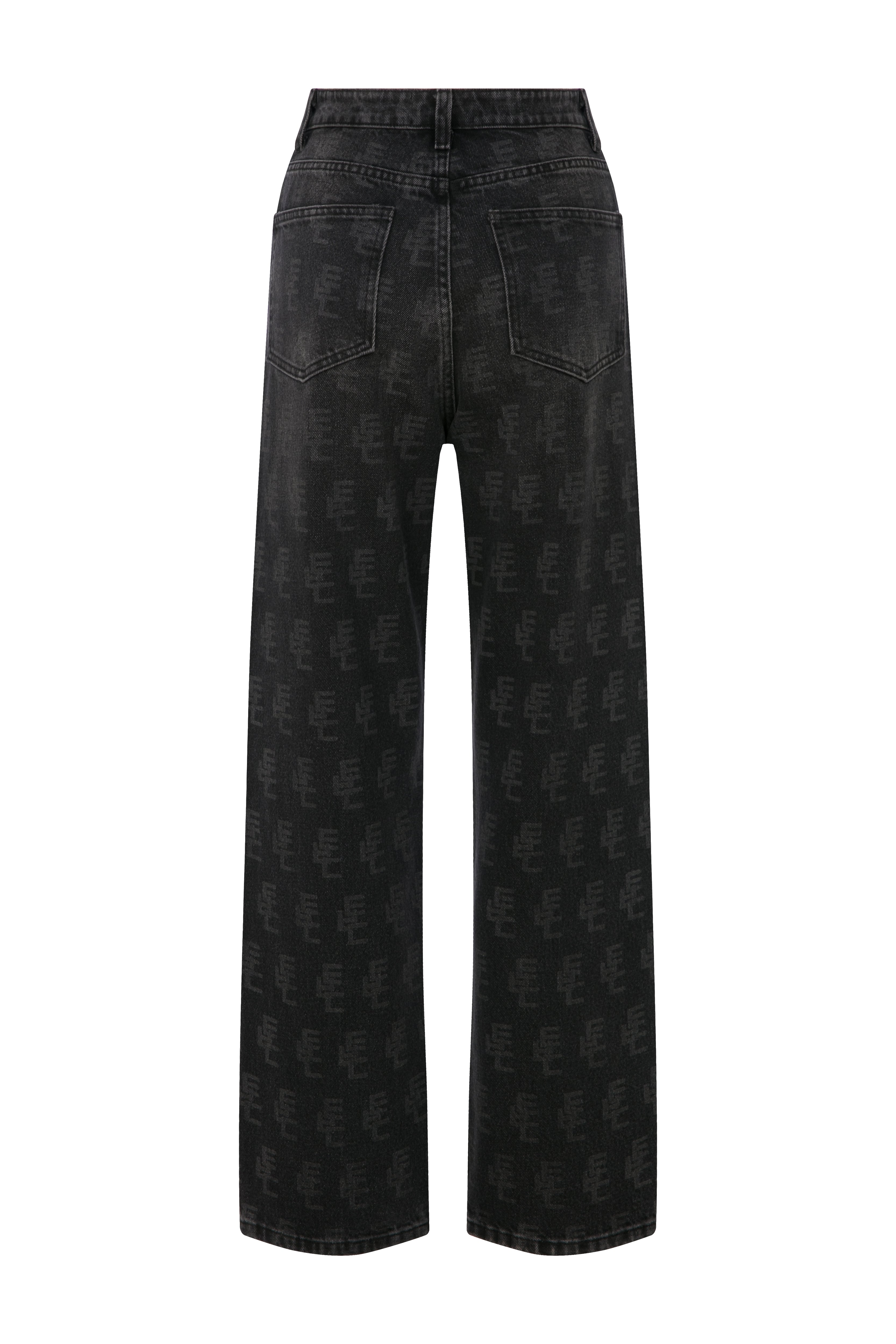 Ace Nayman-Herbert Monogram Jeans-2-Milagron.com