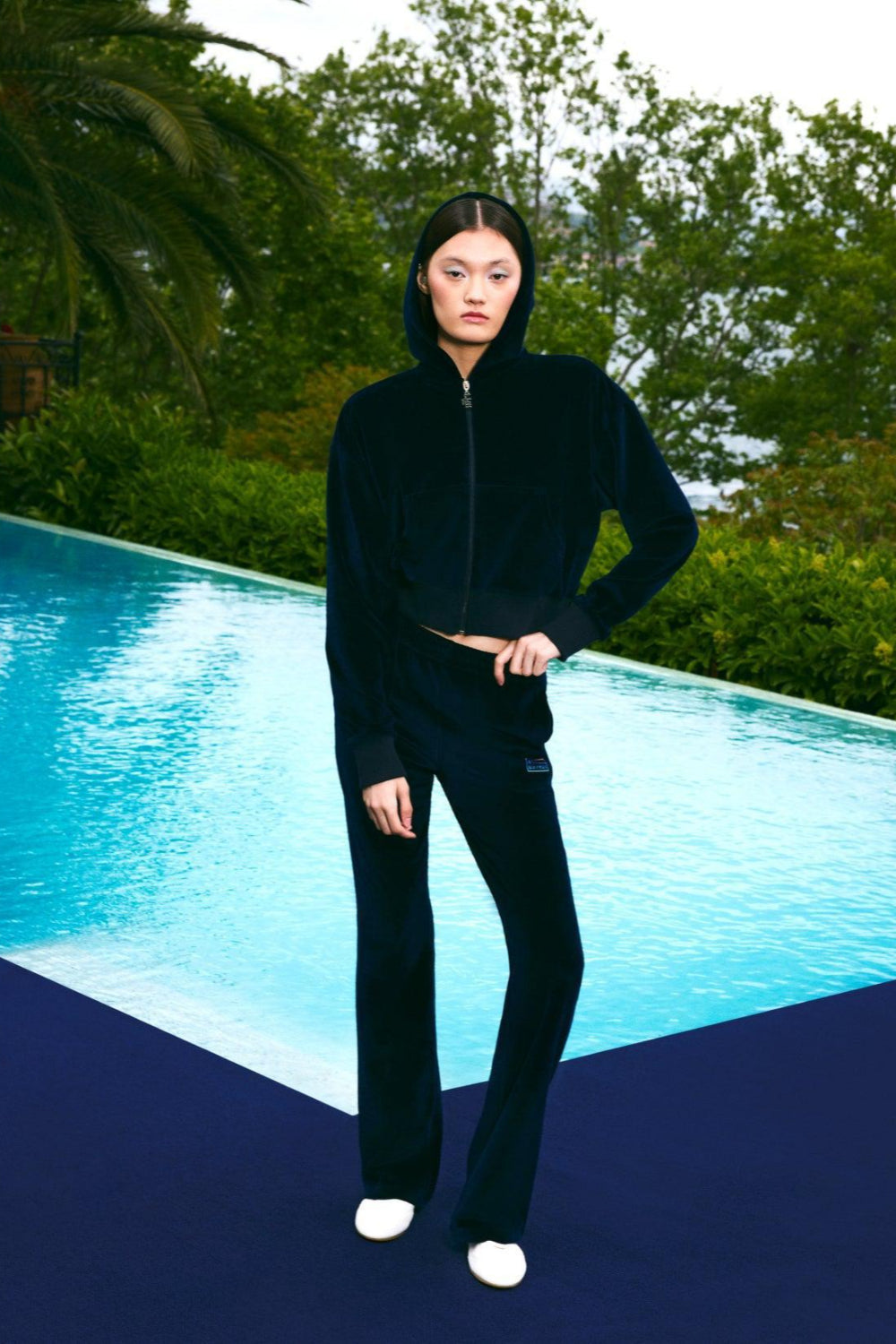 Ace Nayman-Isabella Zipped Hoodie-Sweatshirts & Hoodies-1-Milagron.com