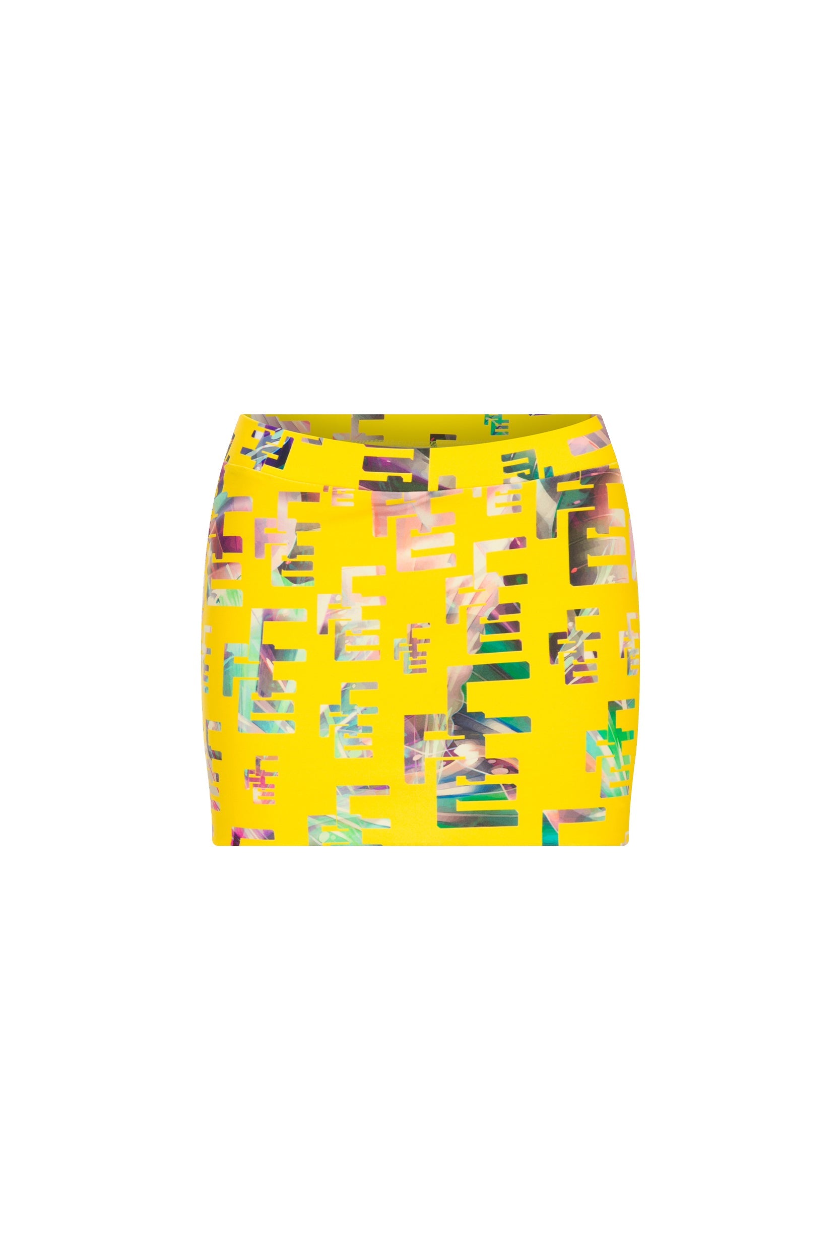 Ace Nayman-Jolie Monogram Skirt-Etek-2-Milagron.com