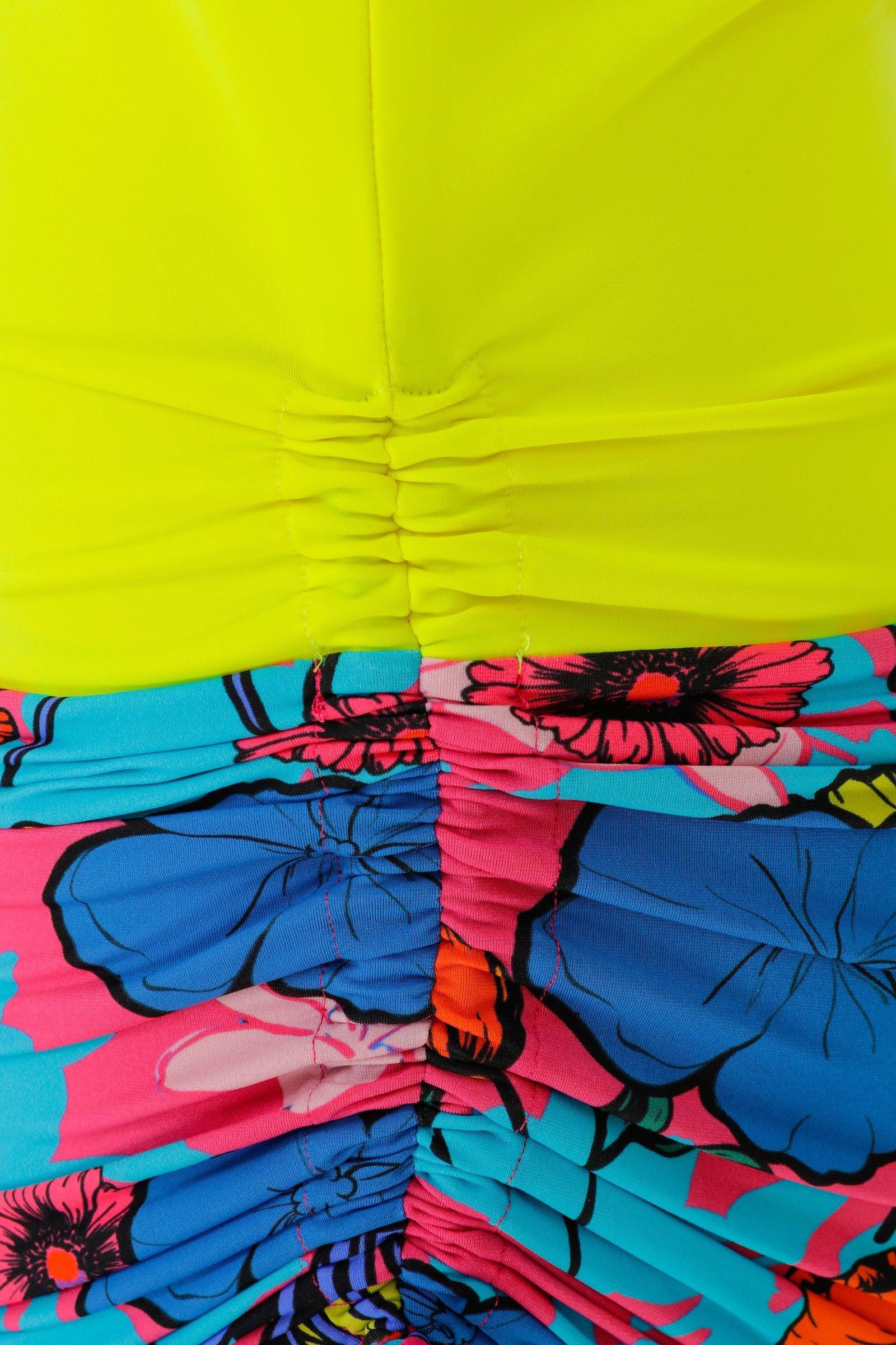 Ace Nayman-Joyce Multicolor Dress-Elbise-4-Milagron.com