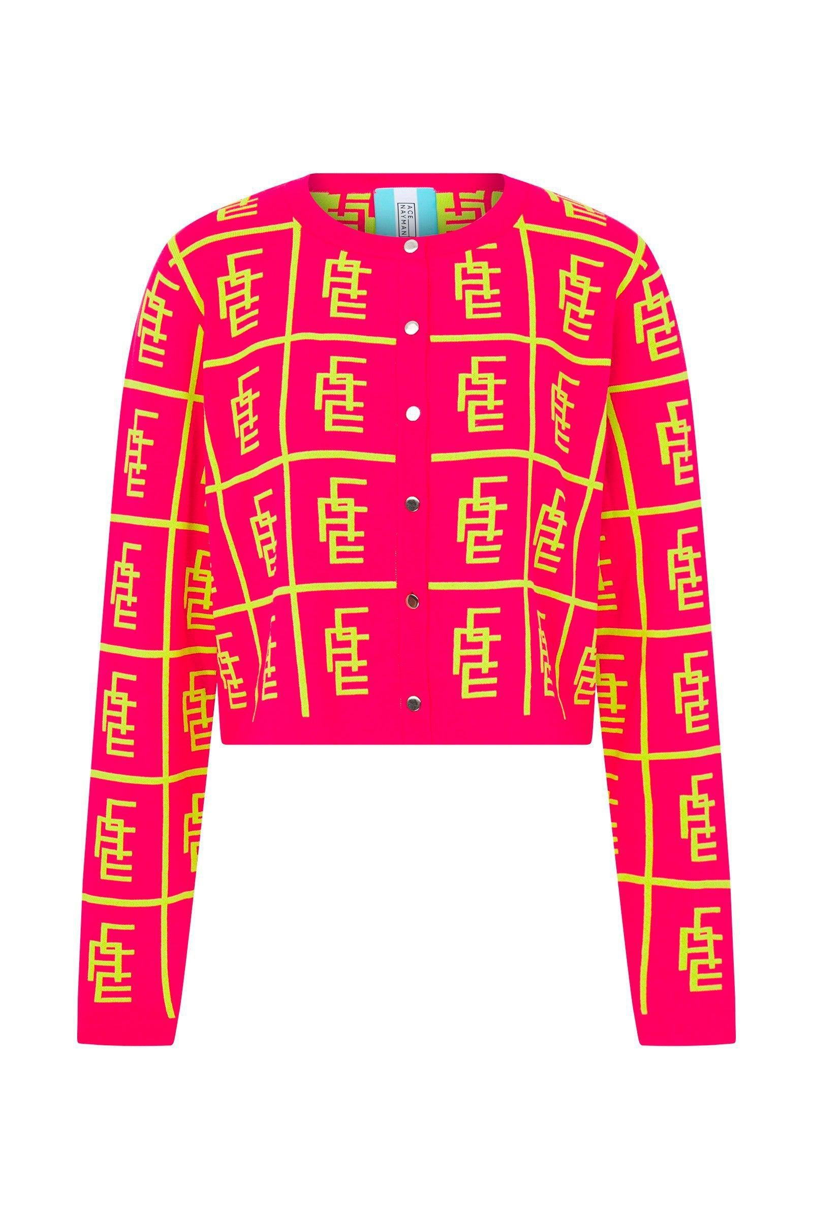 Ace Nayman-Lilith Knitted Cardigan-Kazak & Triko-2-Milagron.com