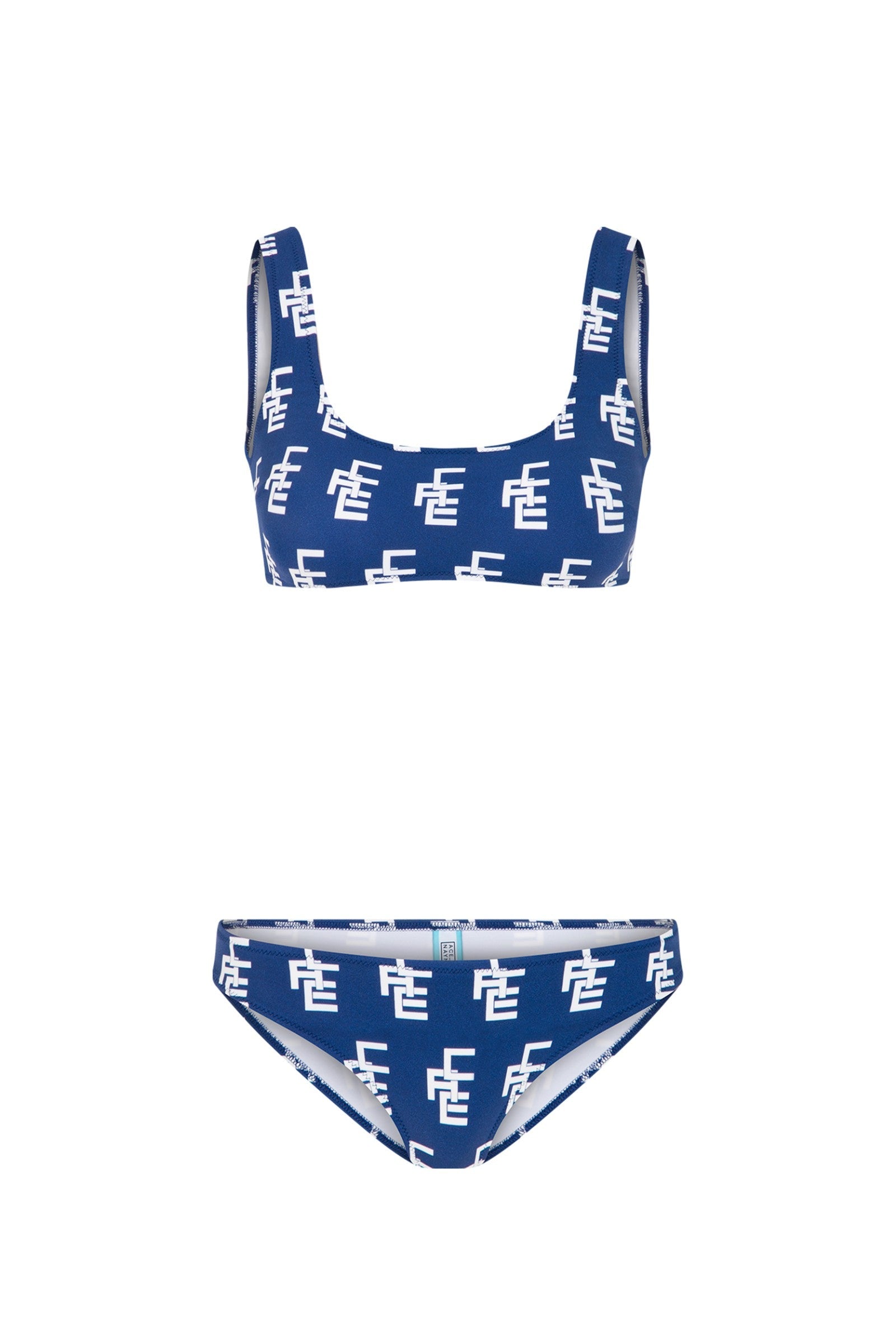 Ace Nayman-Lillian Monogram Bikini-Bikini & Mayo-4-Milagron.com