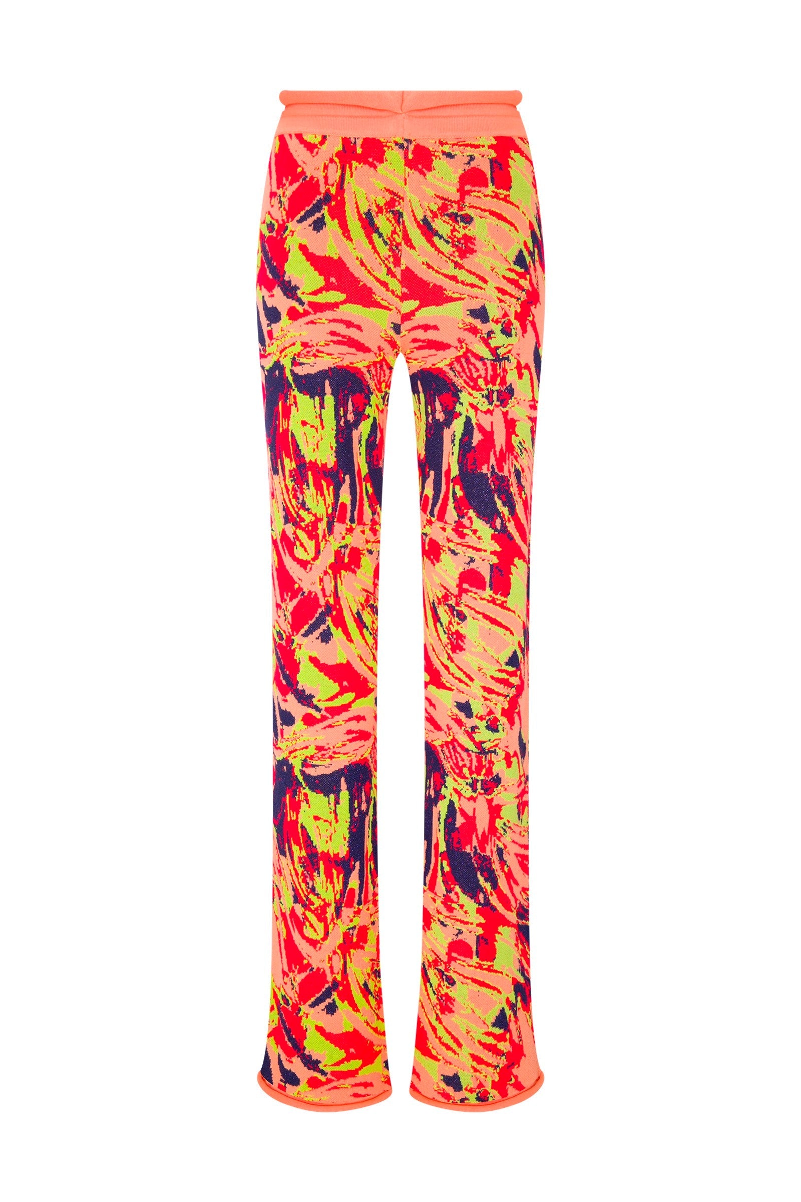 Ace Nayman-Lulu Multicolor Knitted Pants-Pantolon-3-Milagron.com