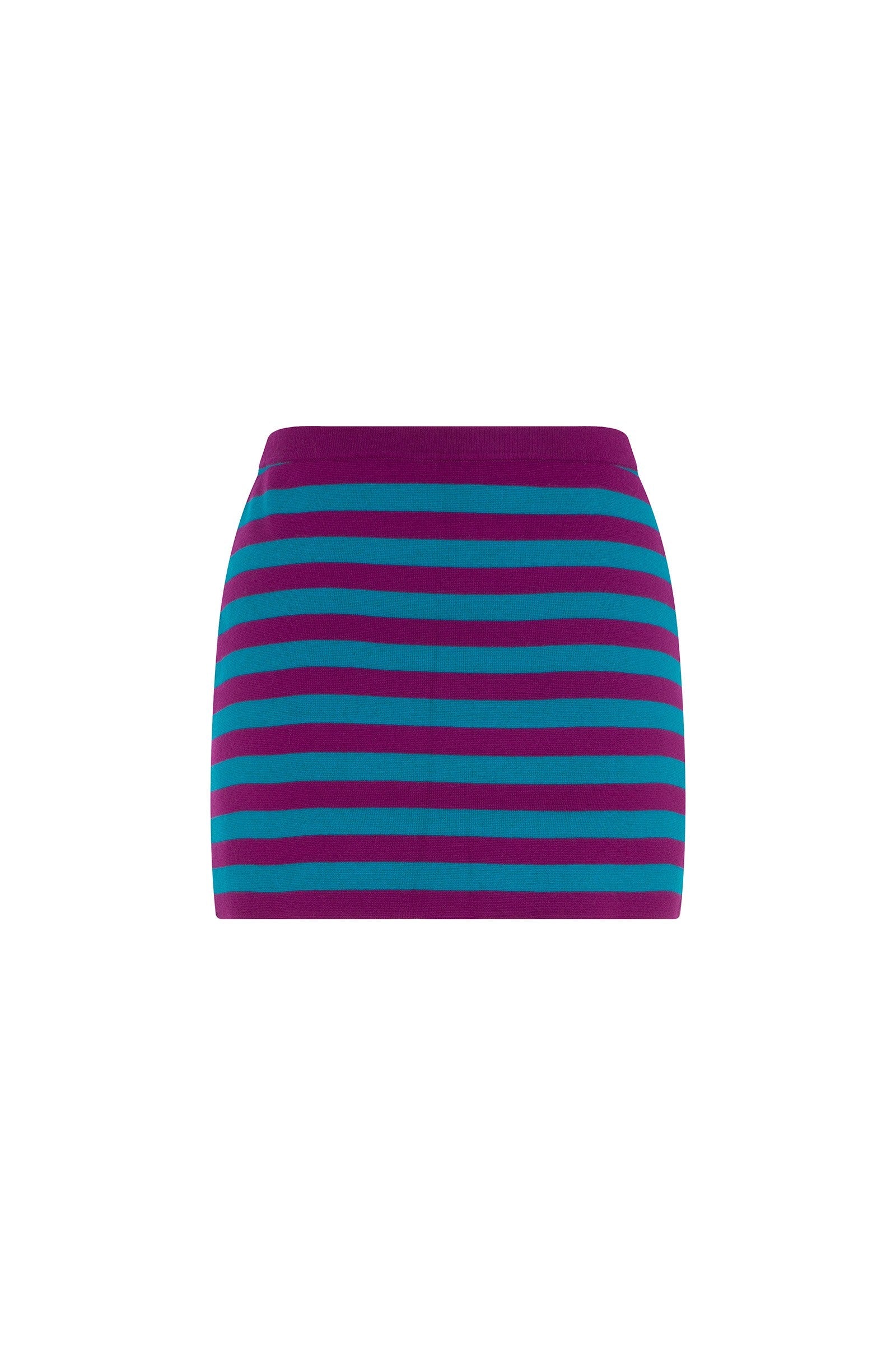 Ace Nayman-Luna Knitted Rhinestone Skirt-Etek-4-Milagron.com