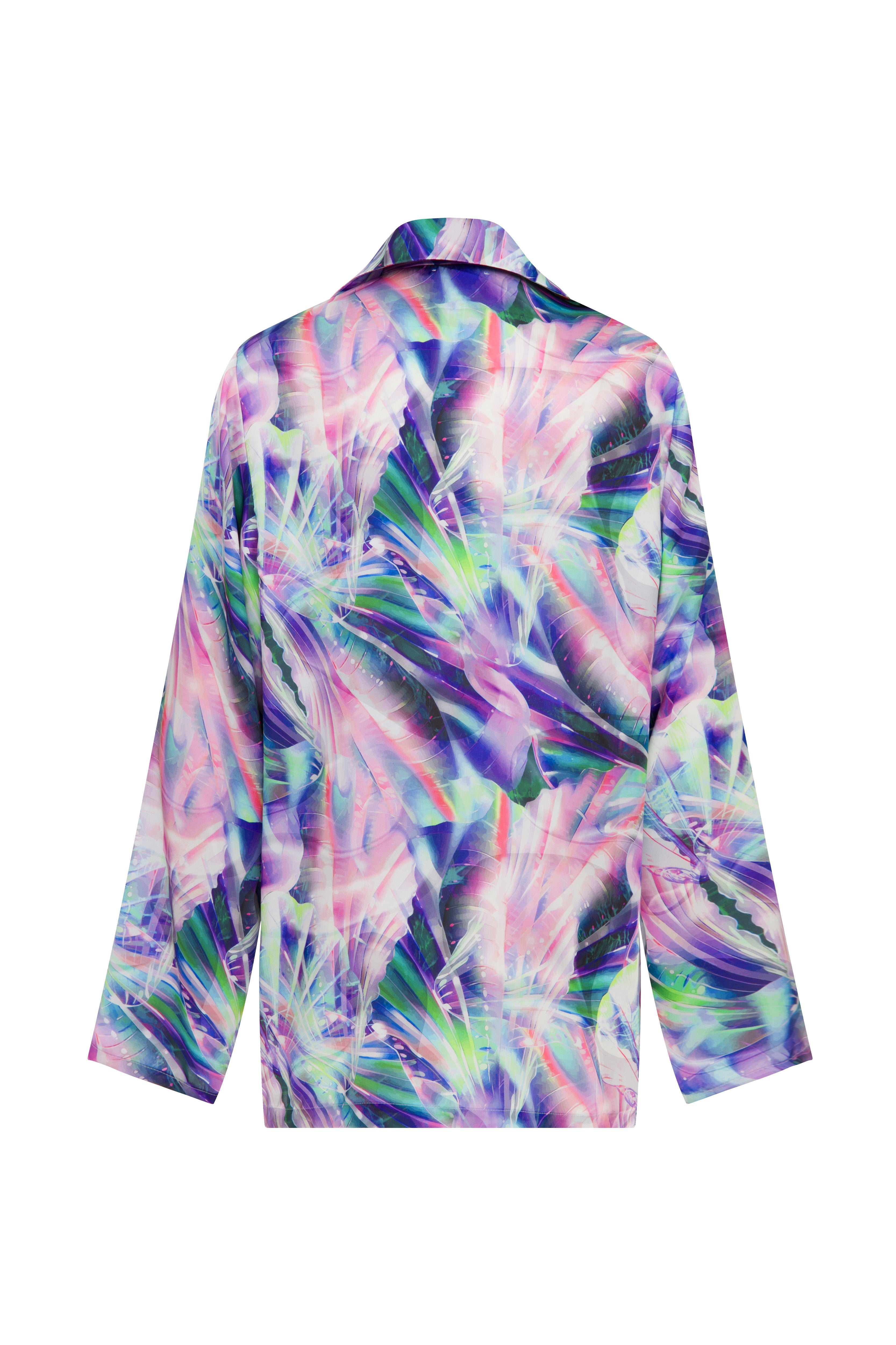 Ace Nayman-Matt Multicolor Pajama Shirt-Gömlek-3-Milagron.com