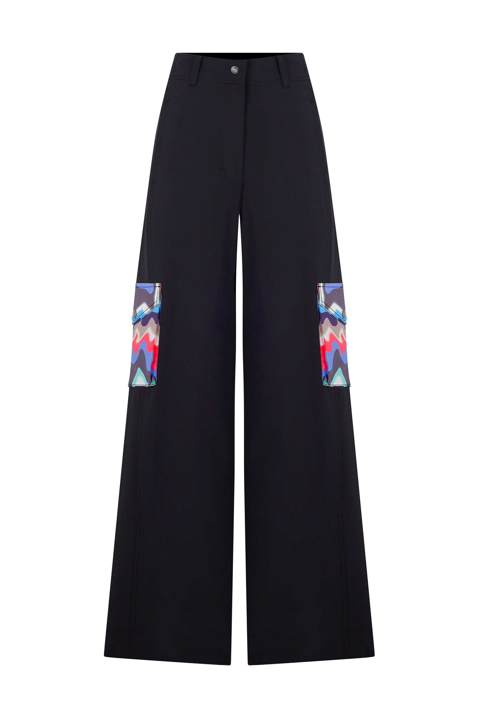 Ace Nayman-Meg Black Pants-Pantolon-2-Milagron.com