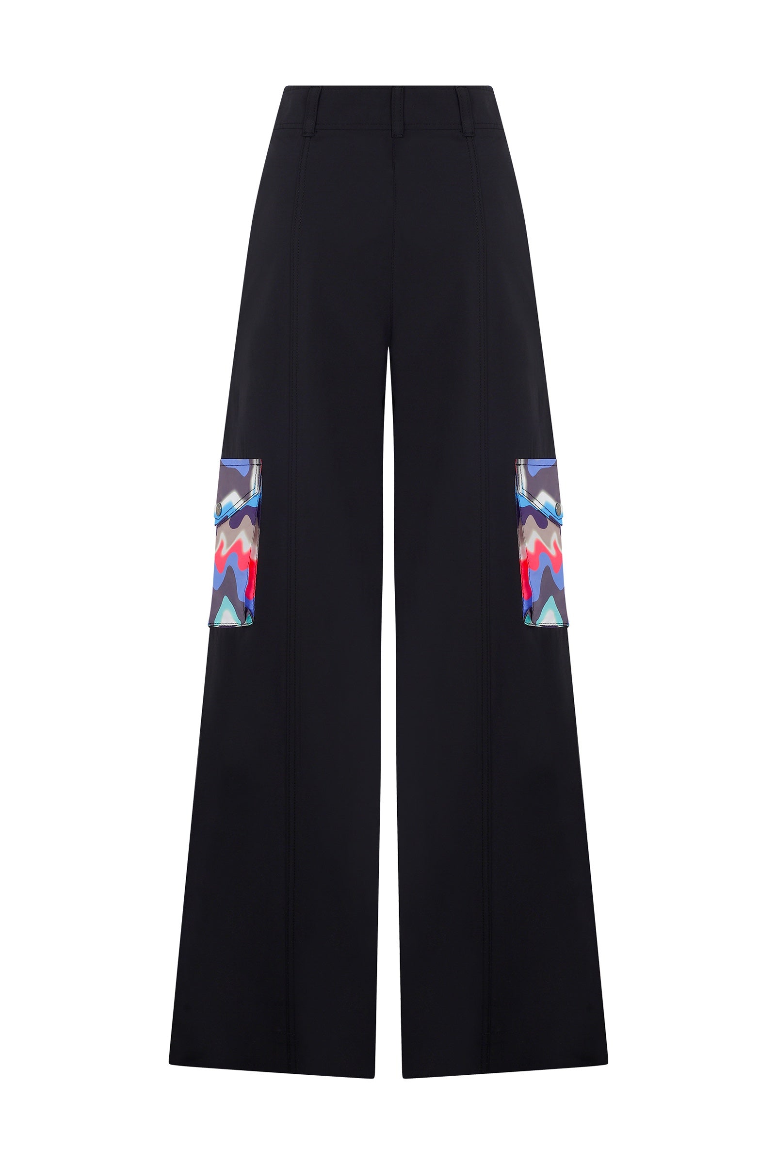 Ace Nayman-Meg Black Pants-Pantolon-3-Milagron.com