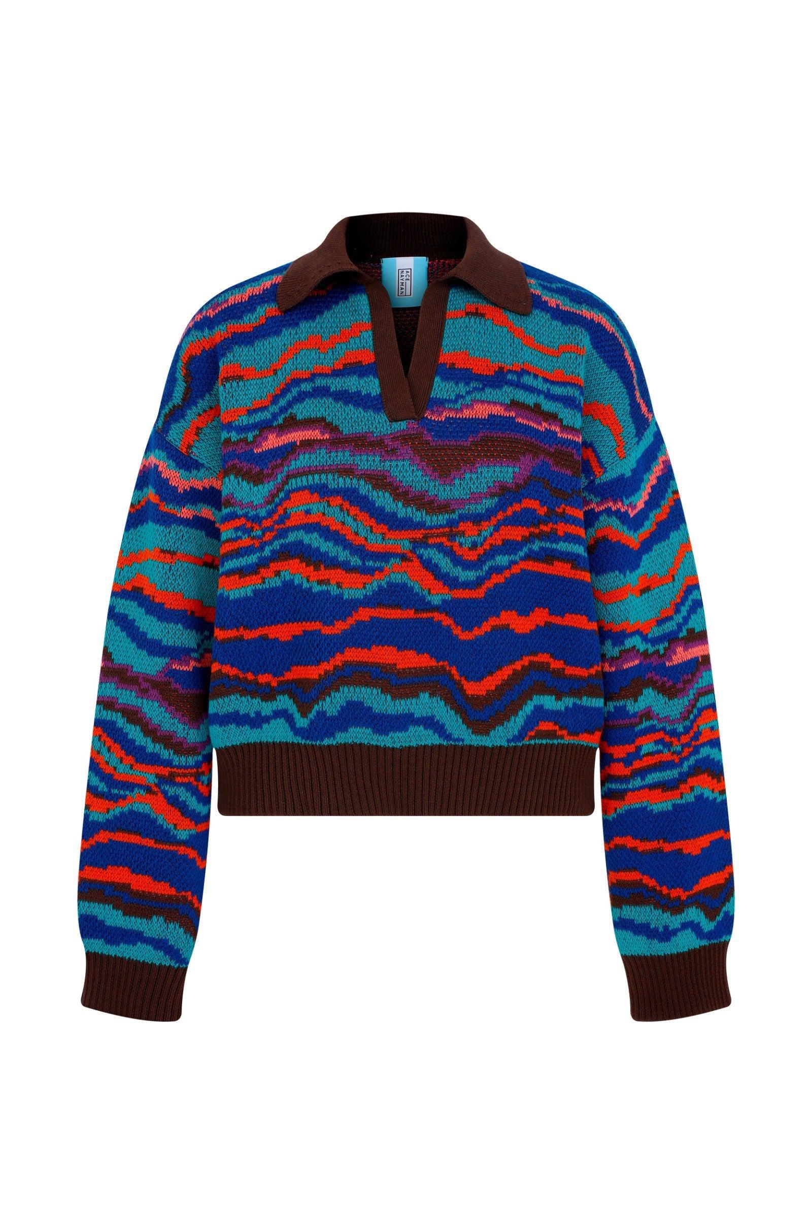 Ace Nayman-Norah Knitted Jumper-Kazak & Triko-1-Milagron.com