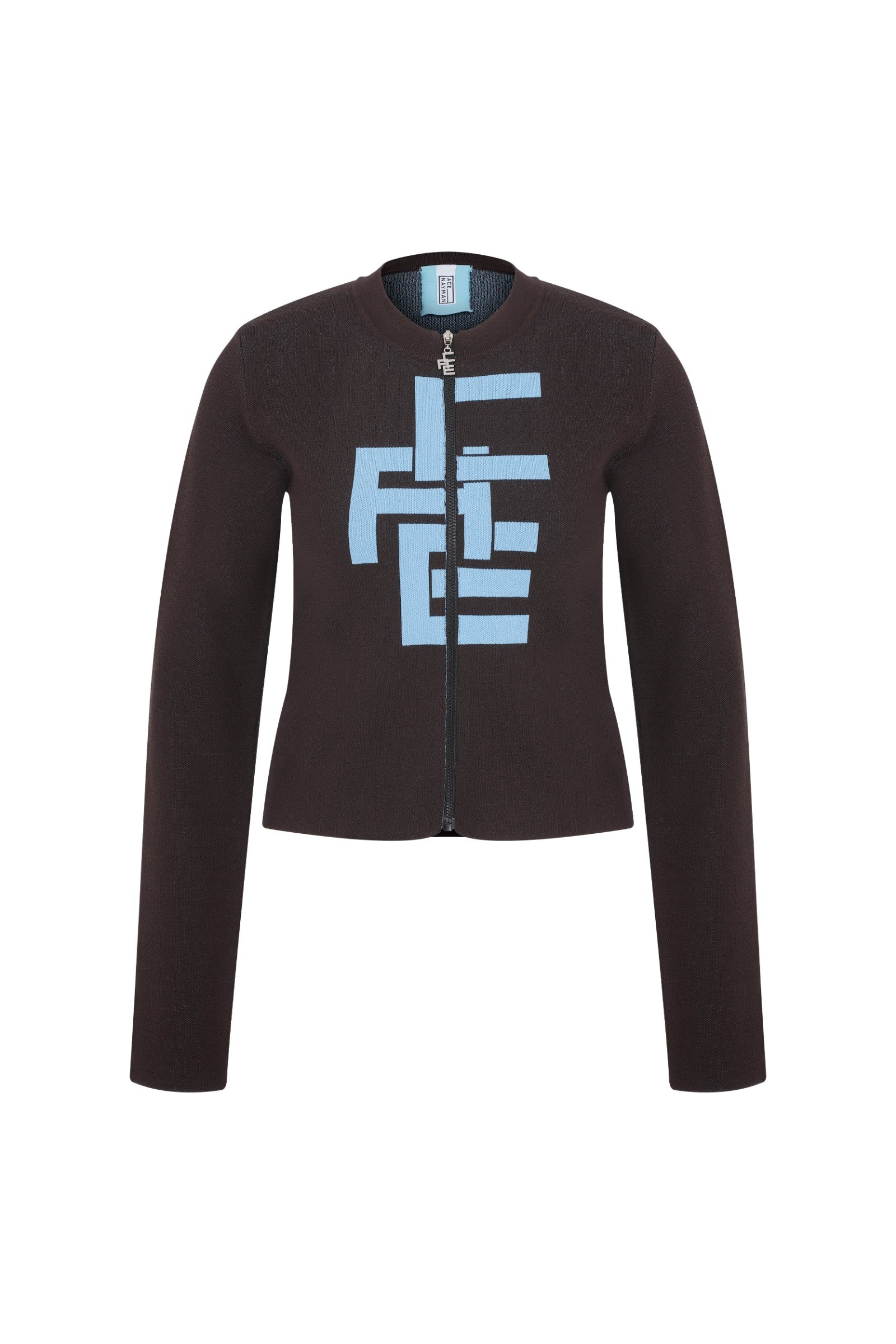 Ace Nayman-Nyla Knitted Top-Top-2-Milagron.com