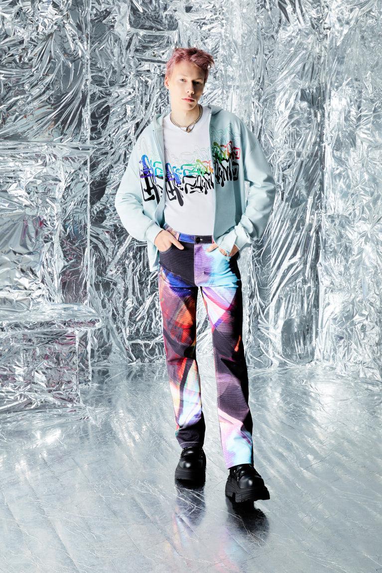 Ace Nayman-Oliver Multicolor Pants-Pantolon-3-Milagron.com