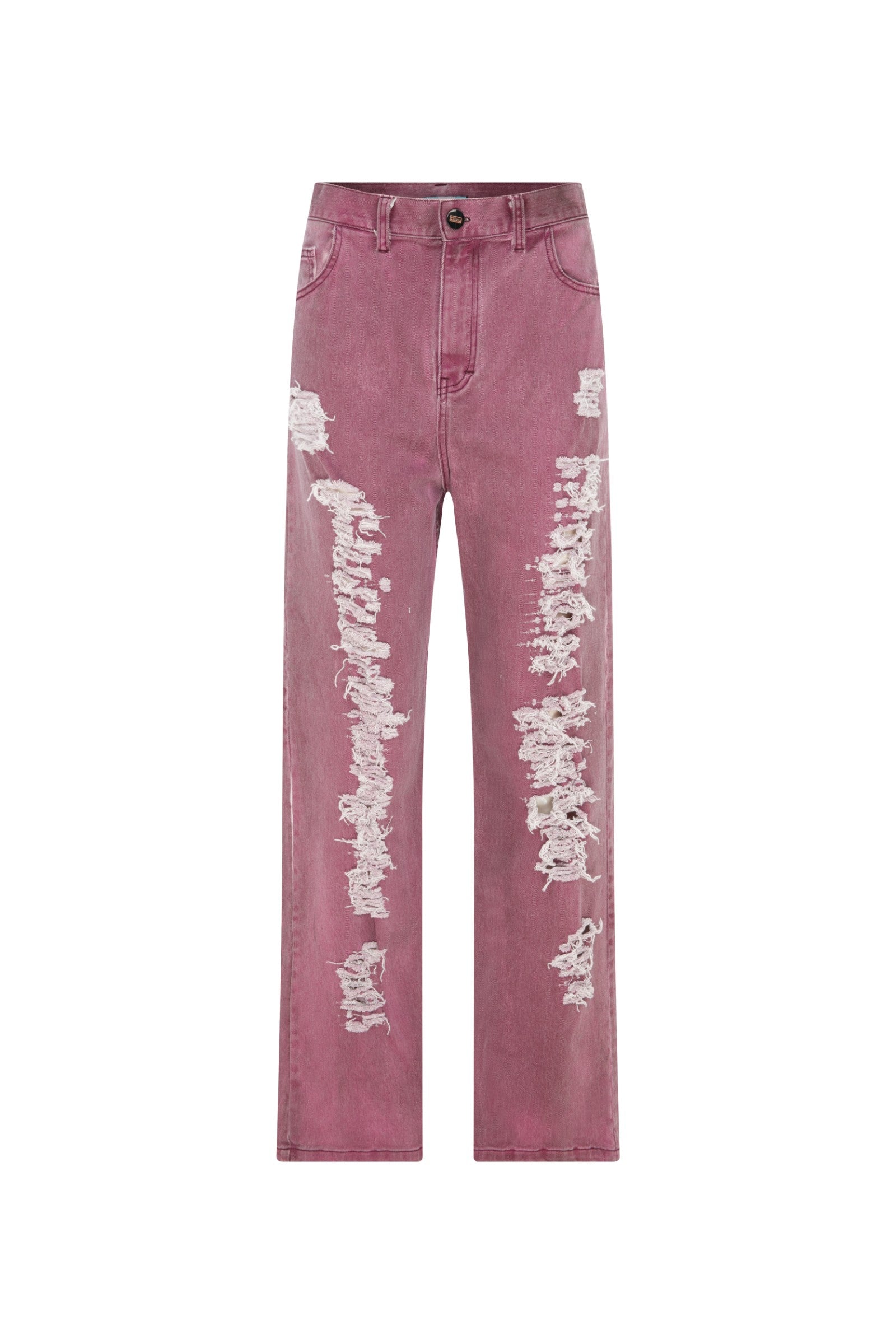 Ace Nayman-Owen Pink Denim Pants-Kot Pantolon-2-Milagron.com