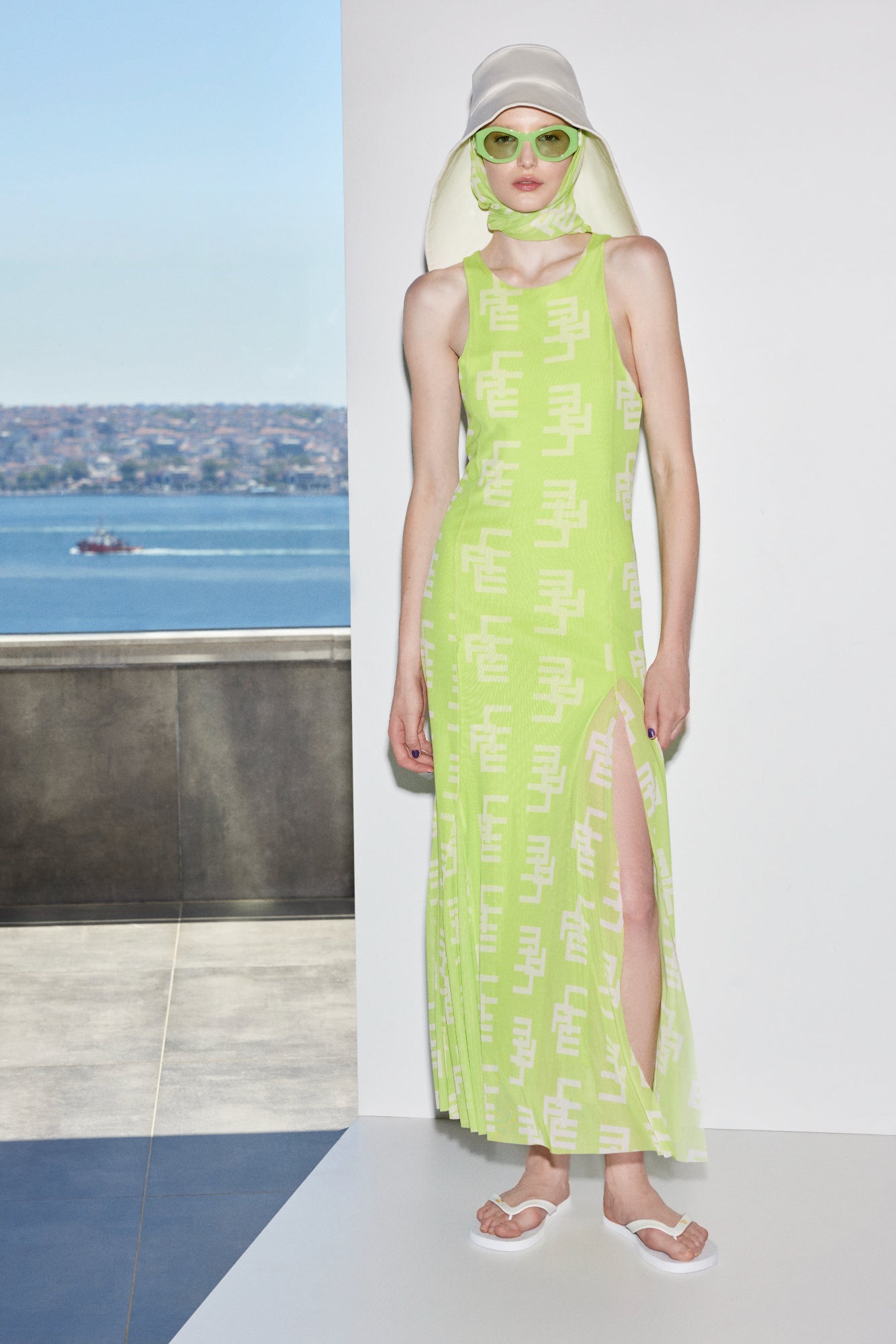 Paul Lime Dress