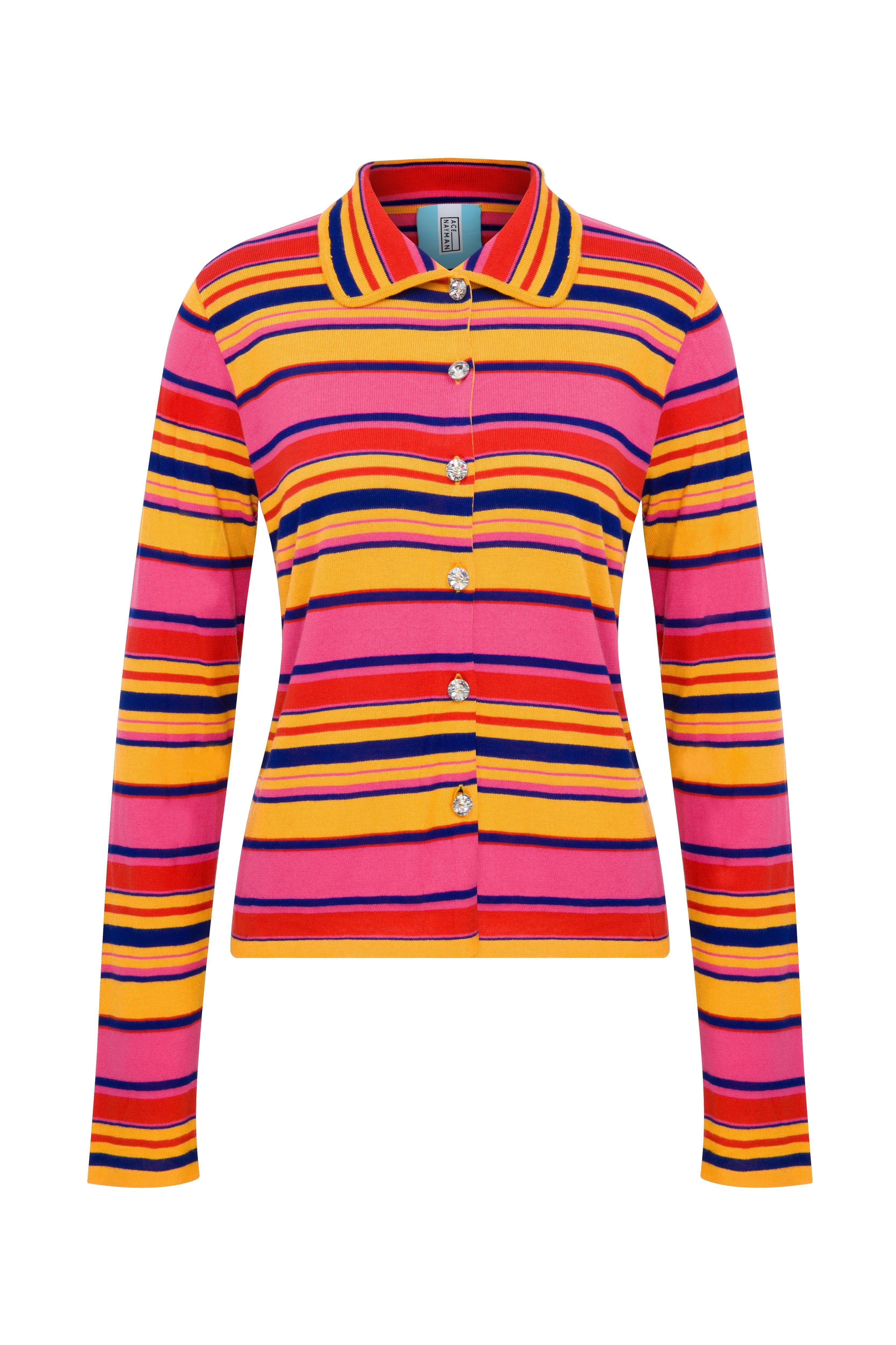 Ace Nayman-Shelby Knitted Top-Top-3-Milagron.com