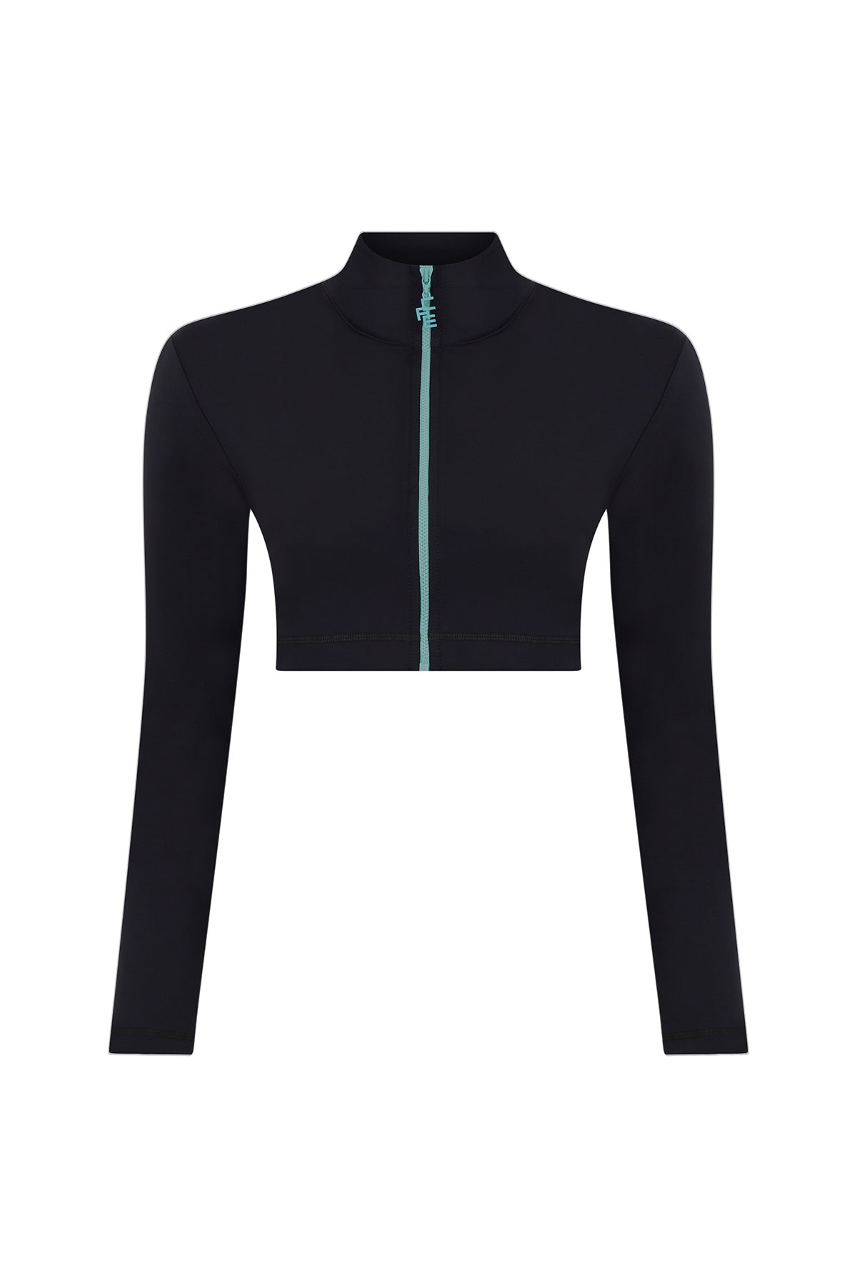 Ace Nayman-Theresa Black Crop Top-Crop Top-2-Milagron.com