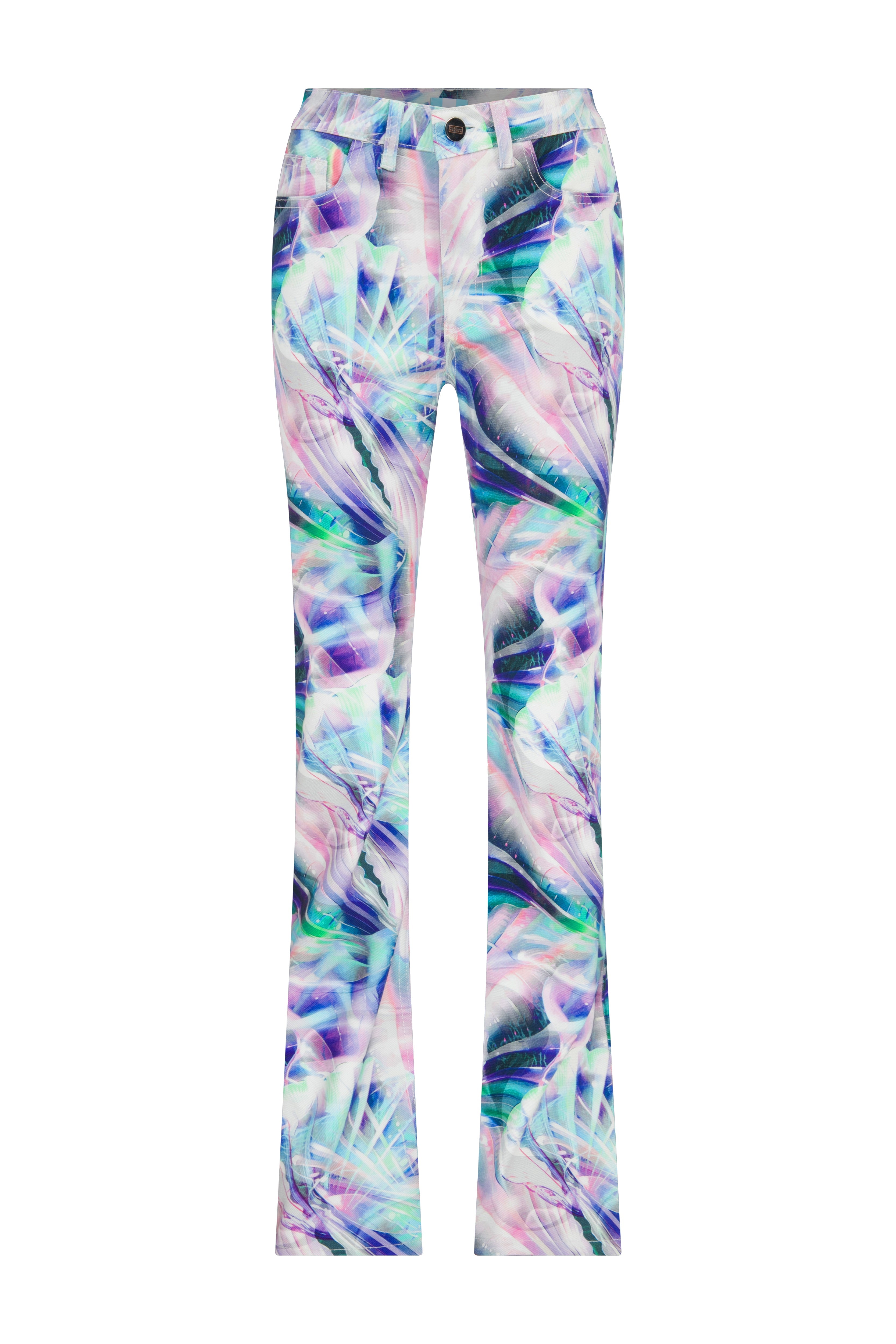 Ace Nayman-Tiger Printed Denim Jacket-Ceket-2-Milagron.com