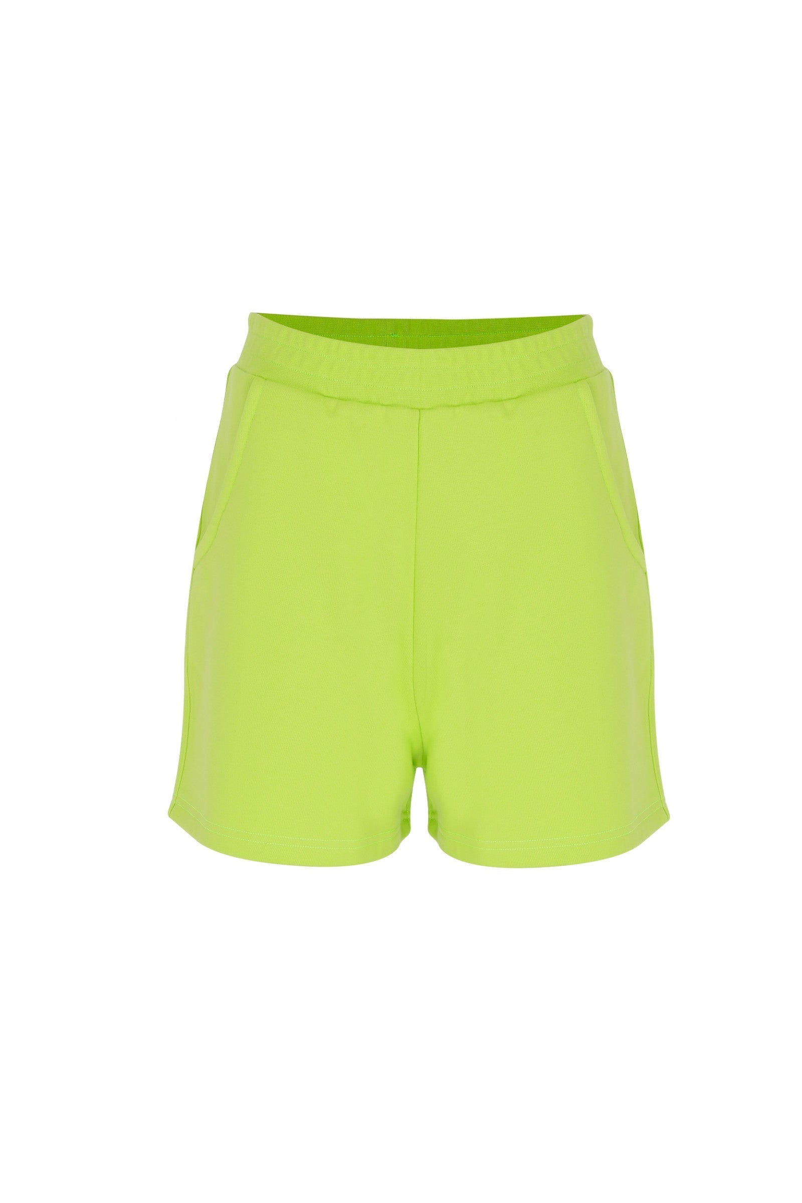 Ace Nayman-Willow Lime Womens Shorts-Şort-2-Milagron.com