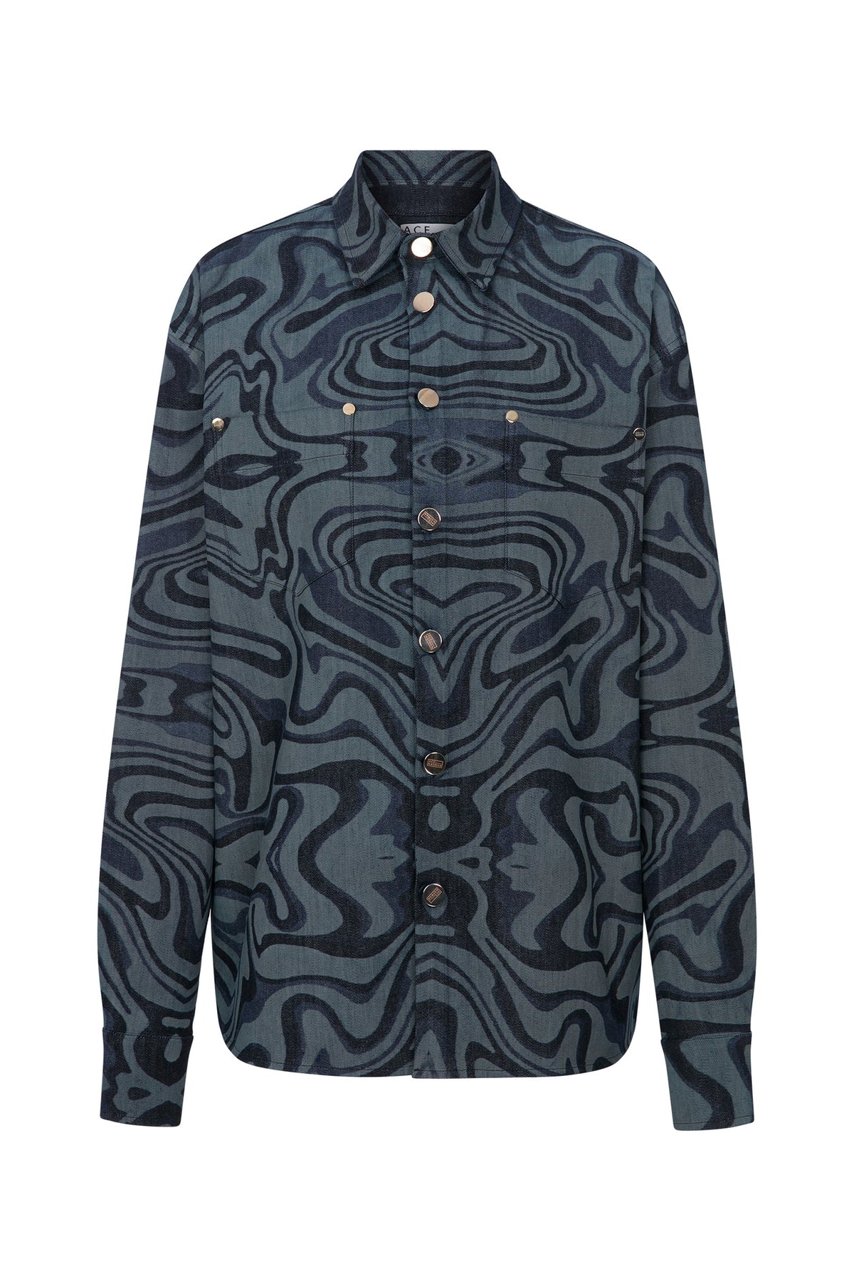 Zeta Oversize Denim Shirt