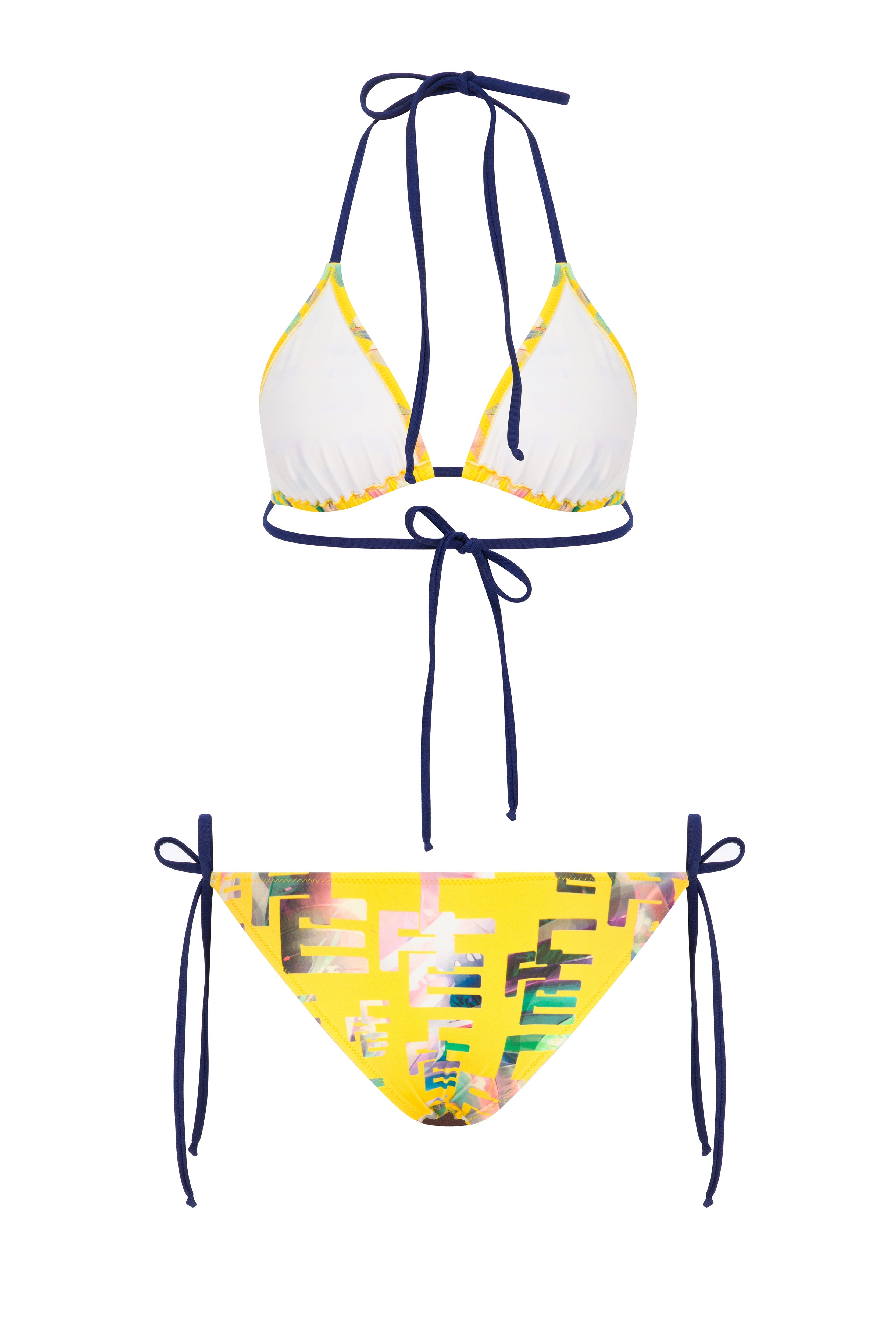 Ace Nayman-Zora Monogram Bikini Set-1-Milagron.com