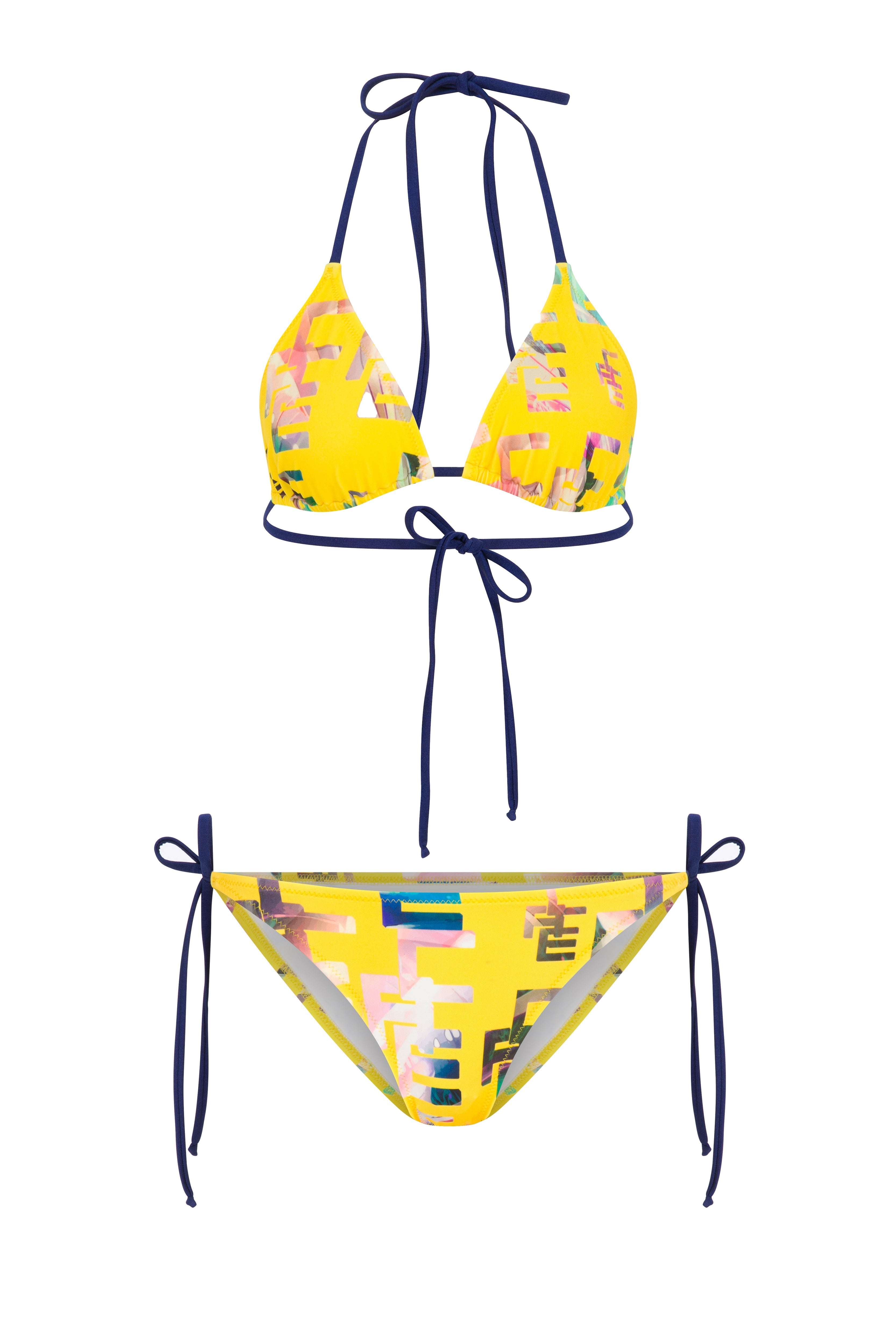 Ace Nayman-Zora Monogram Bikini Set-5-Milagron.com