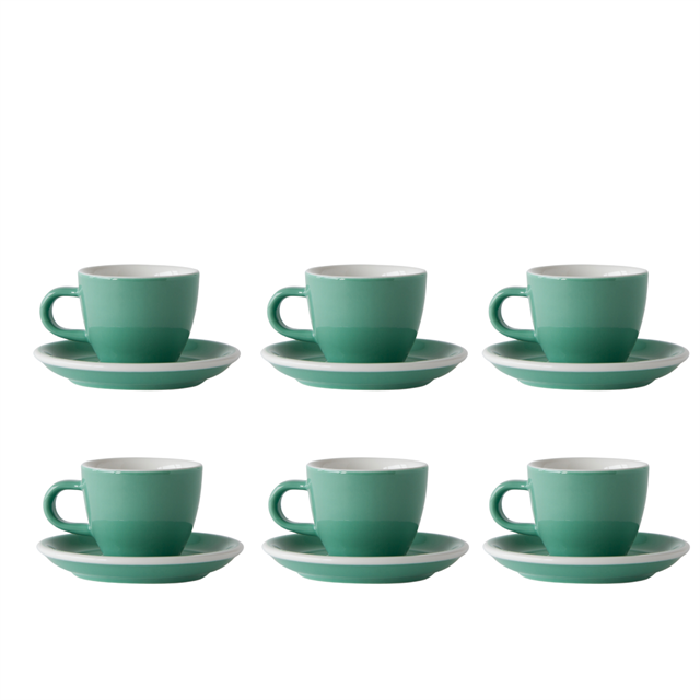 Acme Evolution 6'Lı Espresso Fincan Seti Yeşil